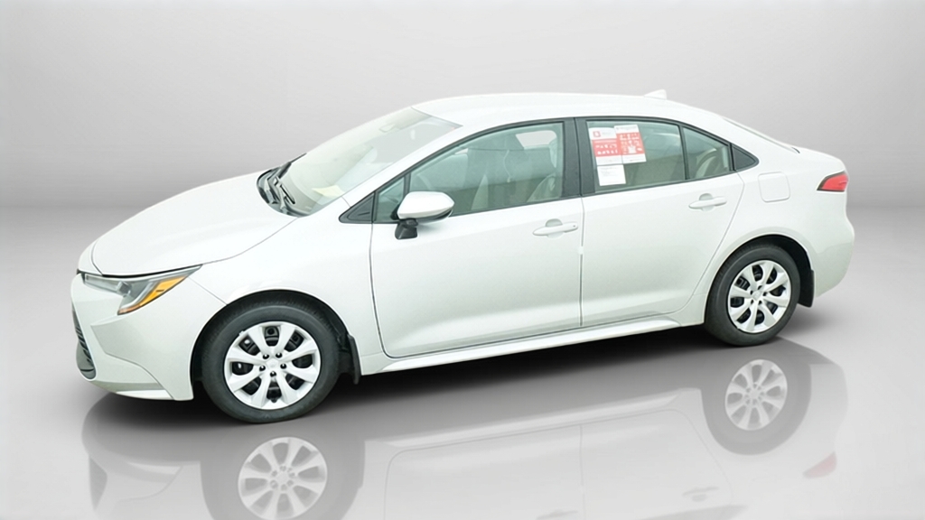 New 2026 Classic Silver Metallic Toyota  LE image 3
