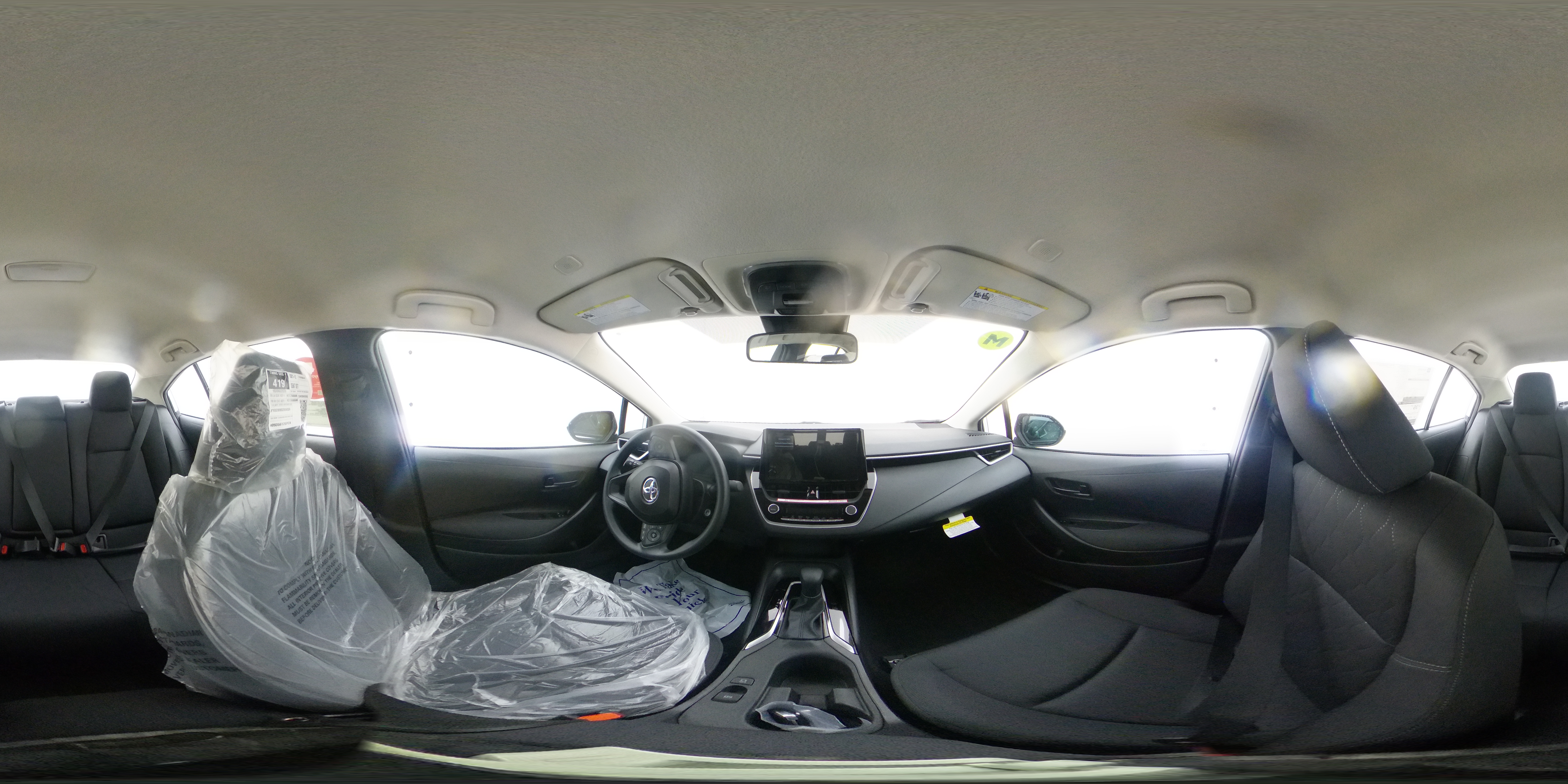 New 2027 Ice Cap Toyota LE 360 Panorama 1