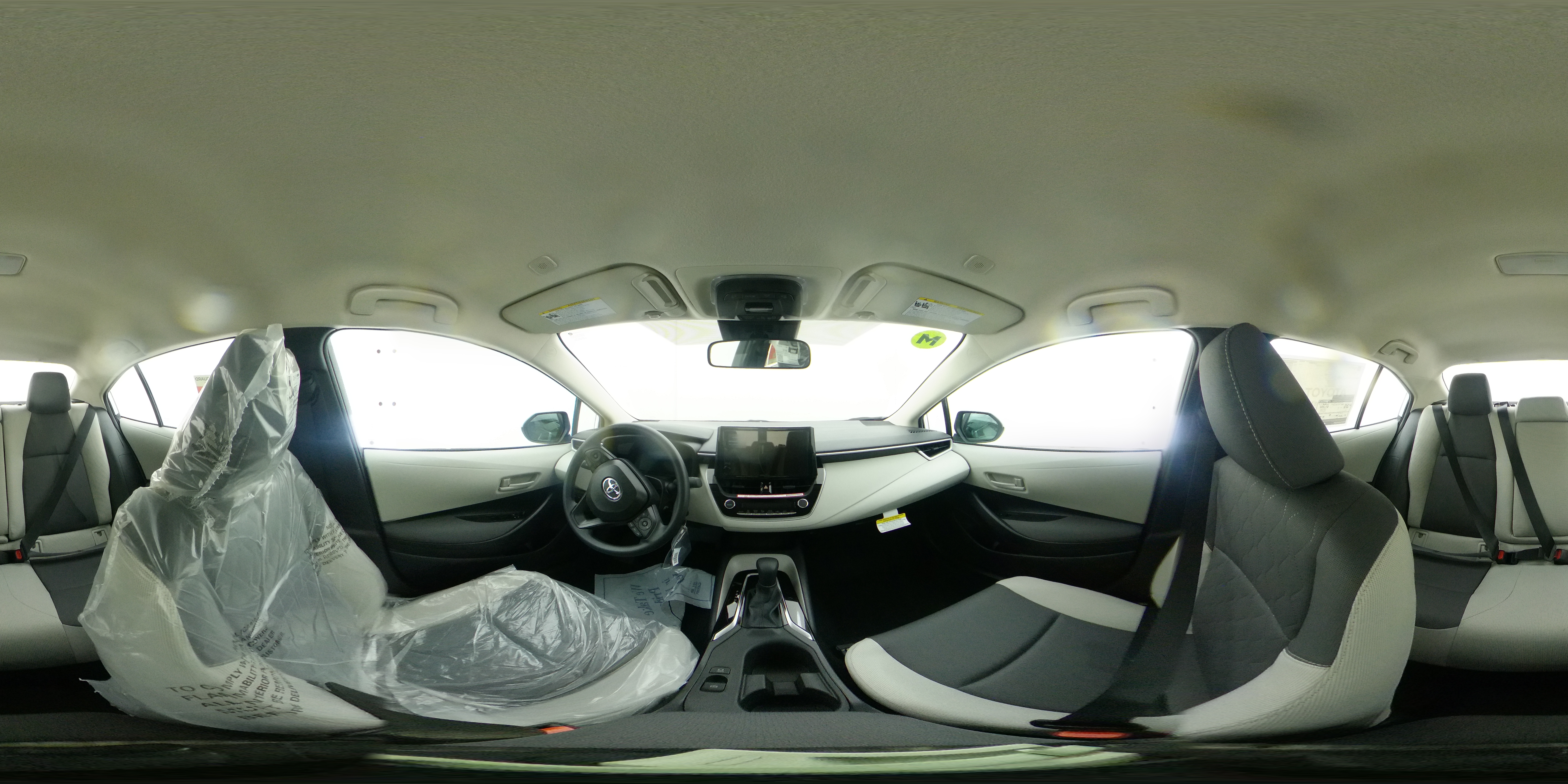 New 2027 Wind Chill Pearl Toyota LE 360 Panorama 1