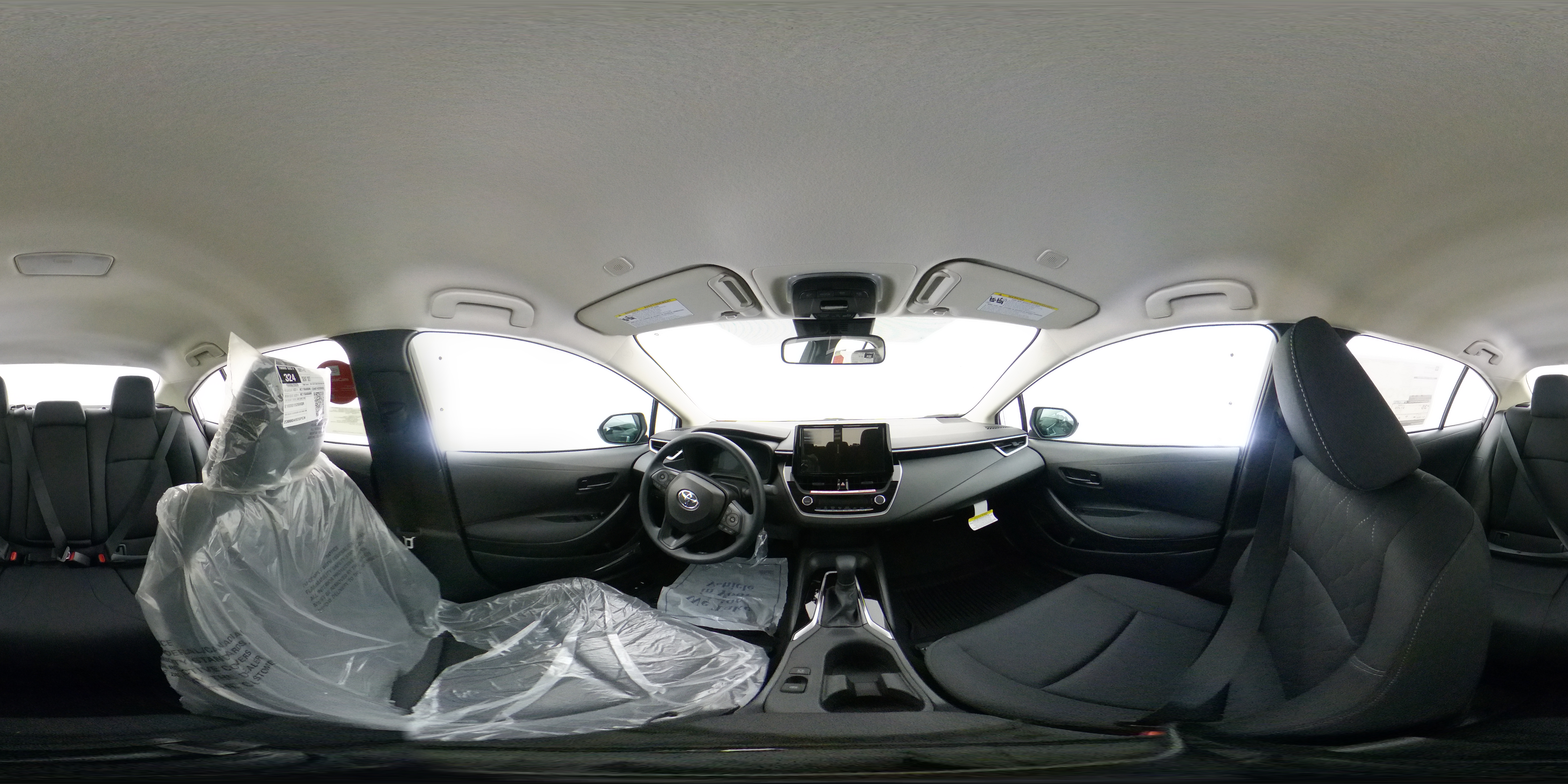 New 2027 Ice Cap Toyota LE 360 Panorama 1