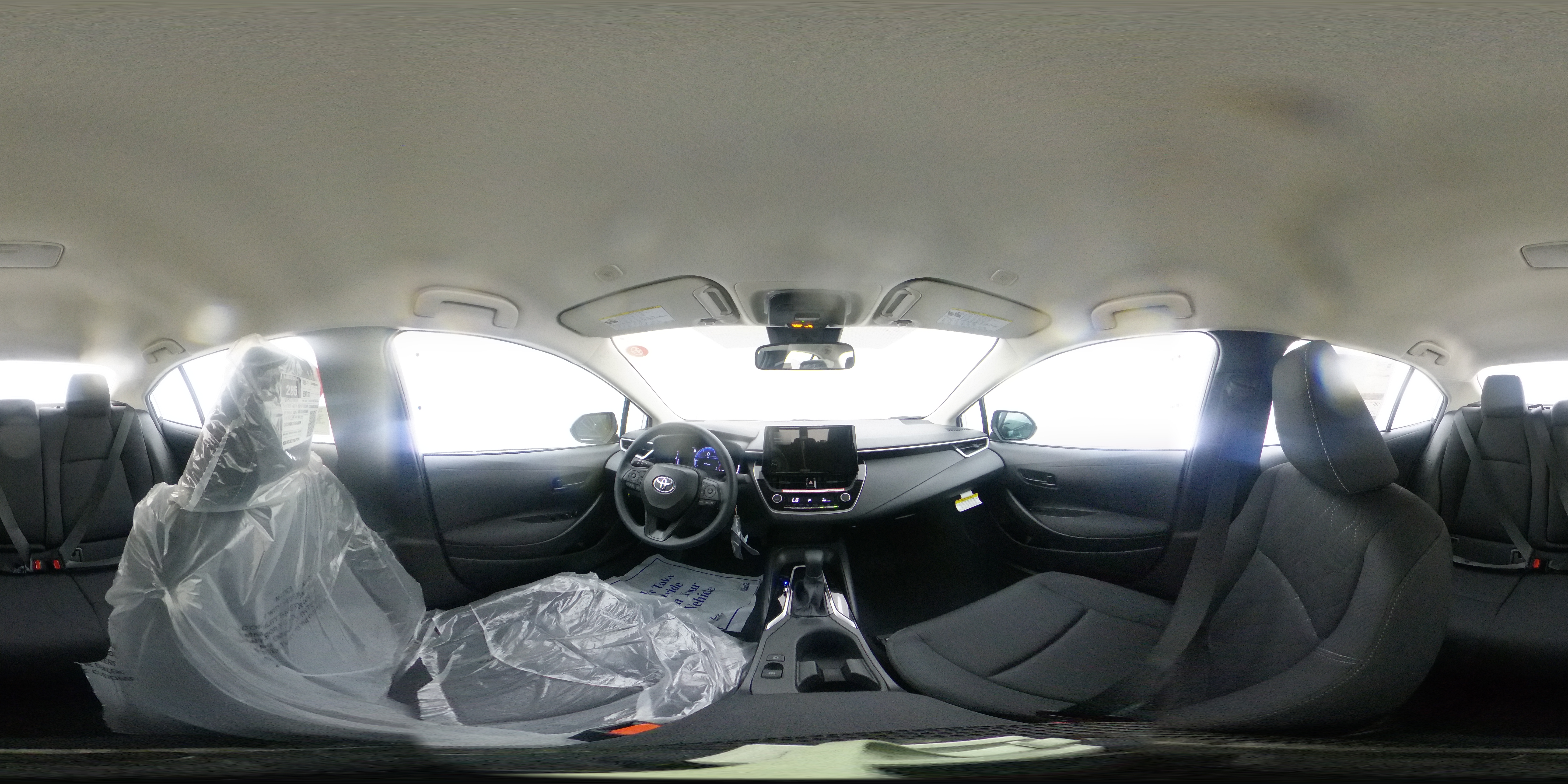 New 2027 Wind Chill Pearl Toyota LE 360 Panorama 1
