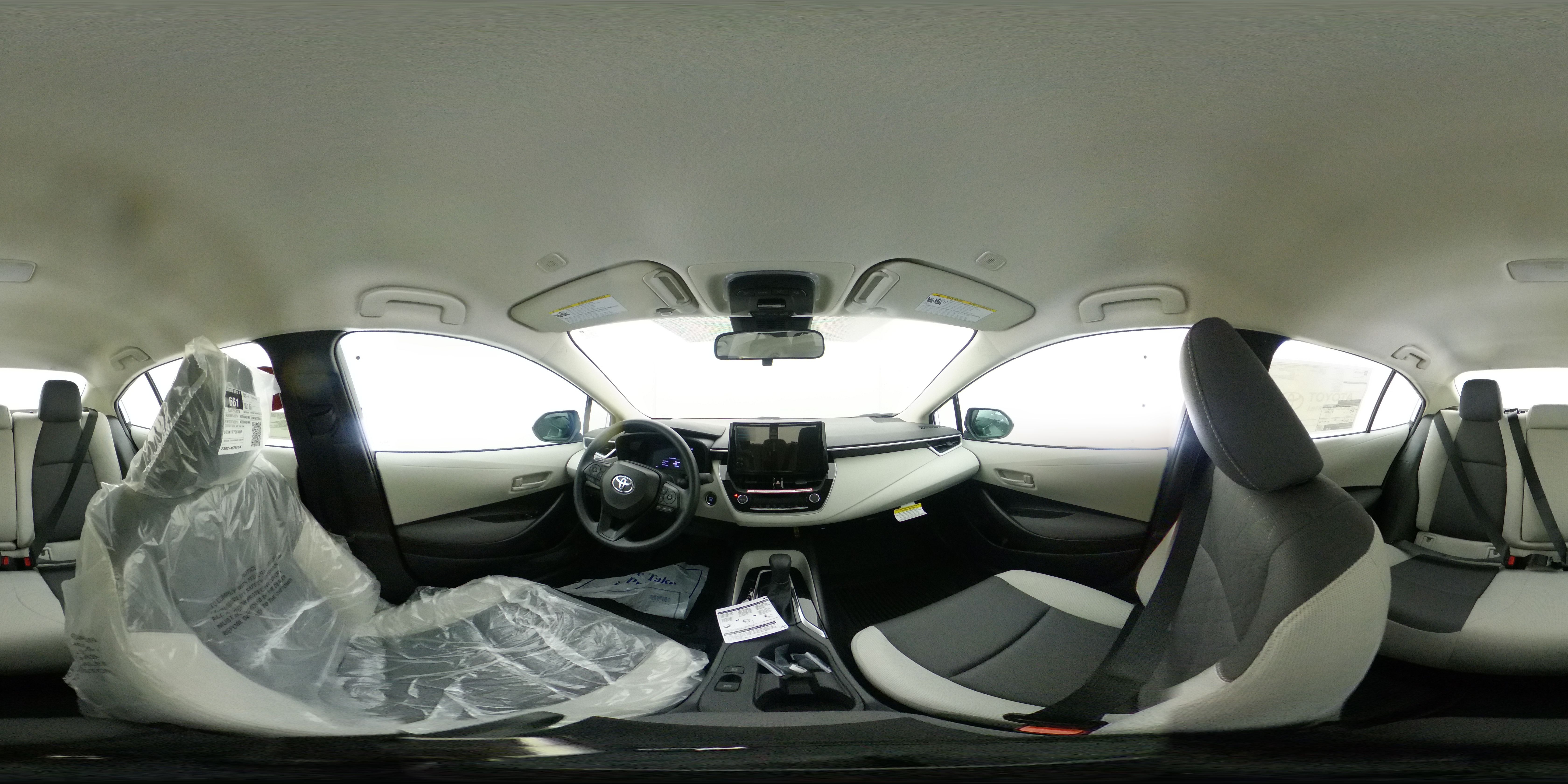 New 2027 Wind Chill Pearl Toyota LE 360 Panorama 1