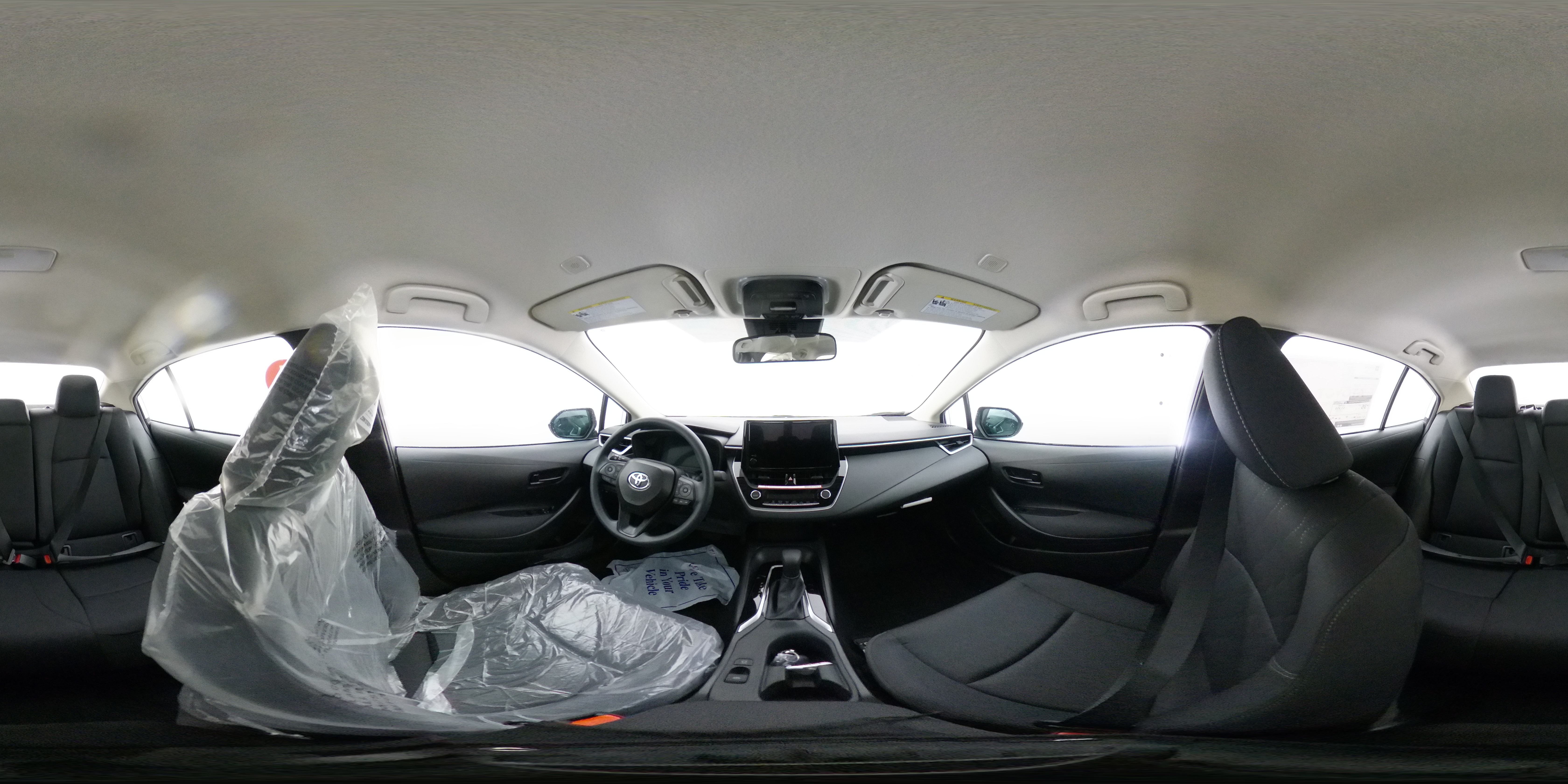 New 2027 Wind Chill Pearl Toyota LE 360 Panorama 1