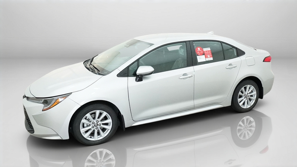New 2027 Classic Silver Metallic Toyota  LE image 3