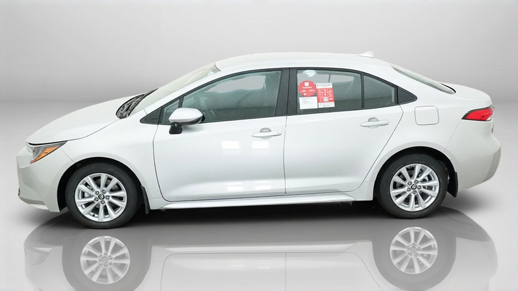 New 2027 Classic Silver Metallic Toyota  LE image 2