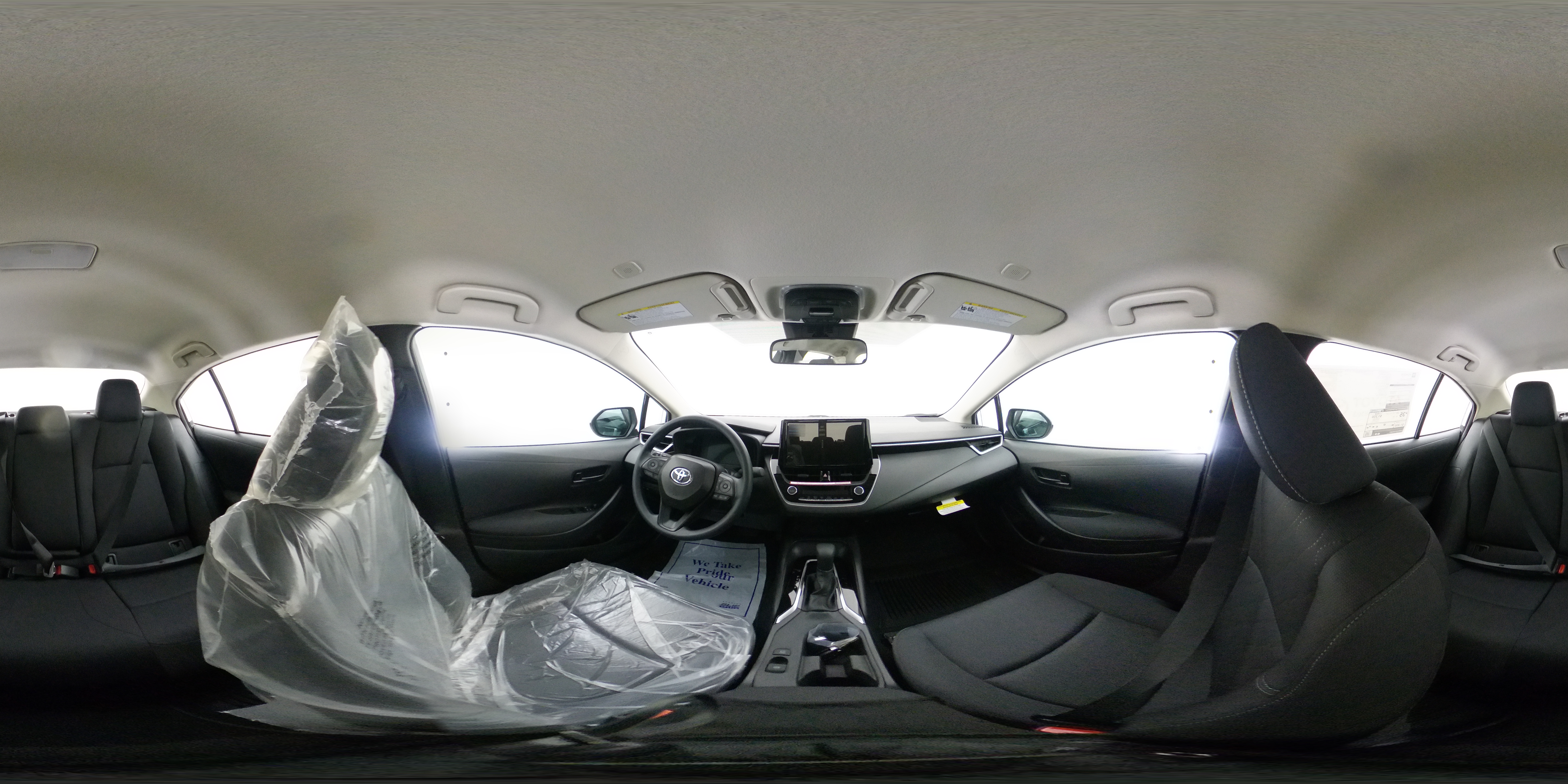 New 2027 Wind Chill Pearl Toyota LE 360 Panorama 1