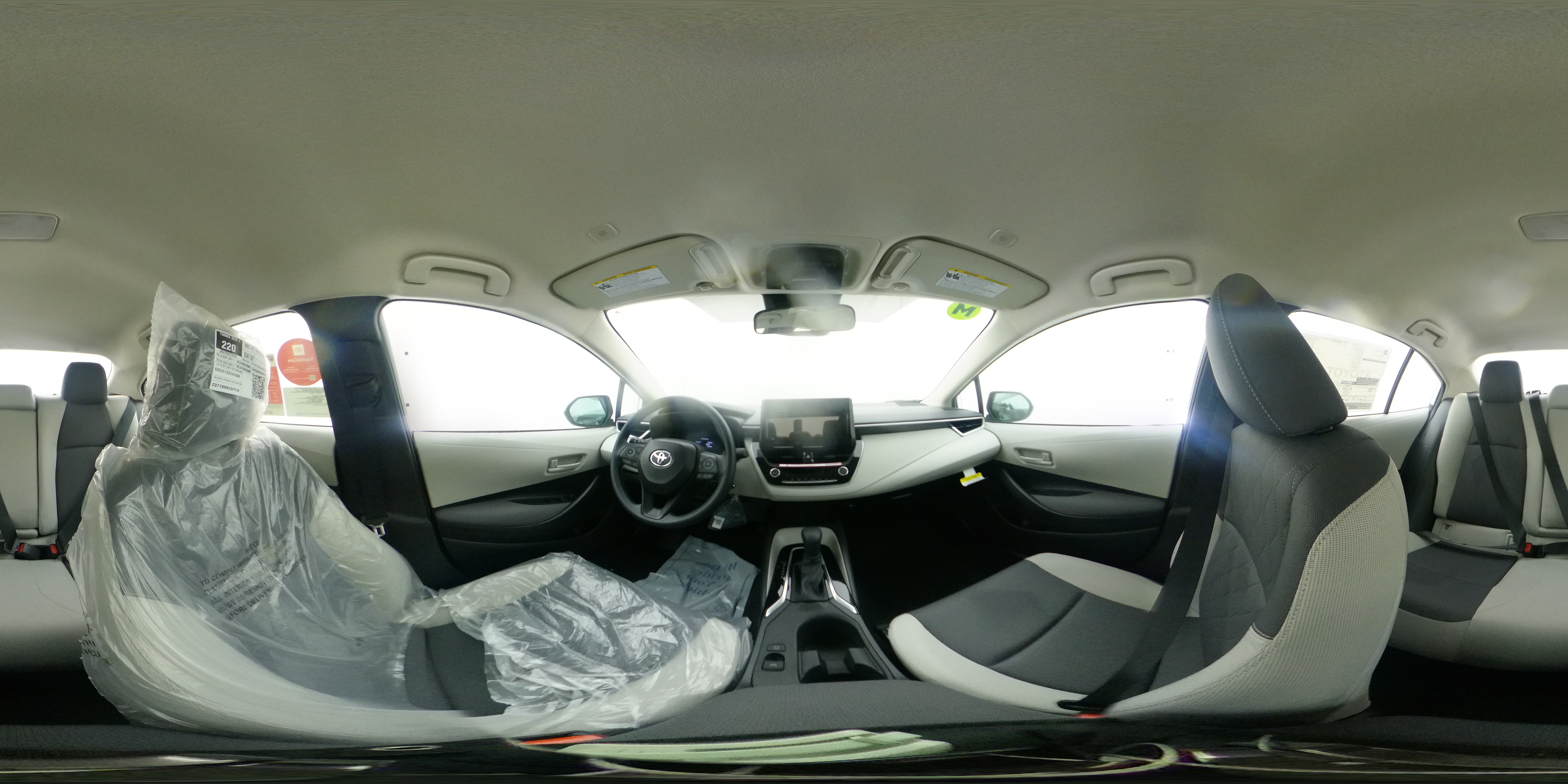 New 2027 Ice Cap Toyota LE 360 Panorama 1