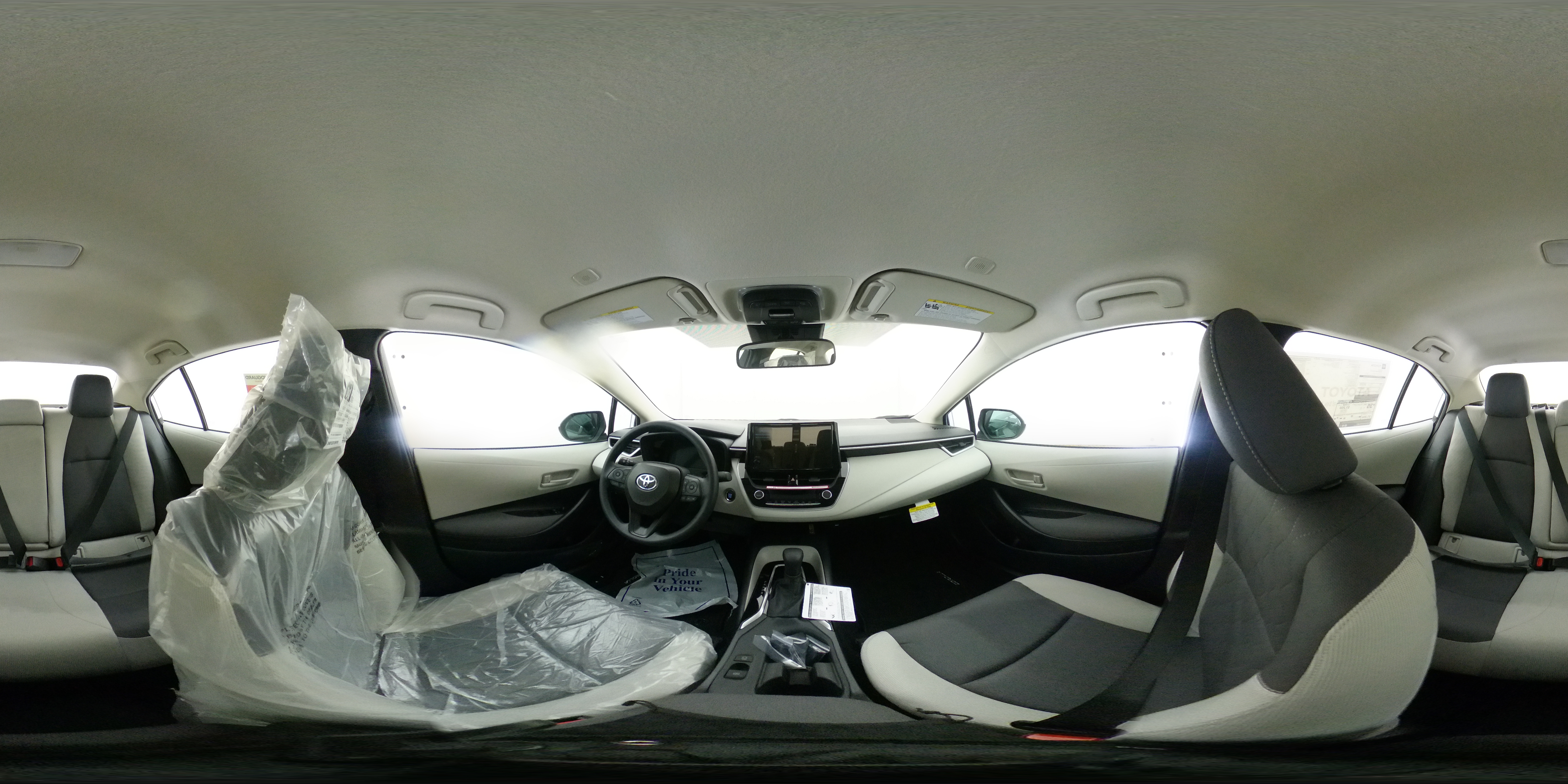 New 2027 Wind Chill Pearl Toyota LE 360 Panorama 1