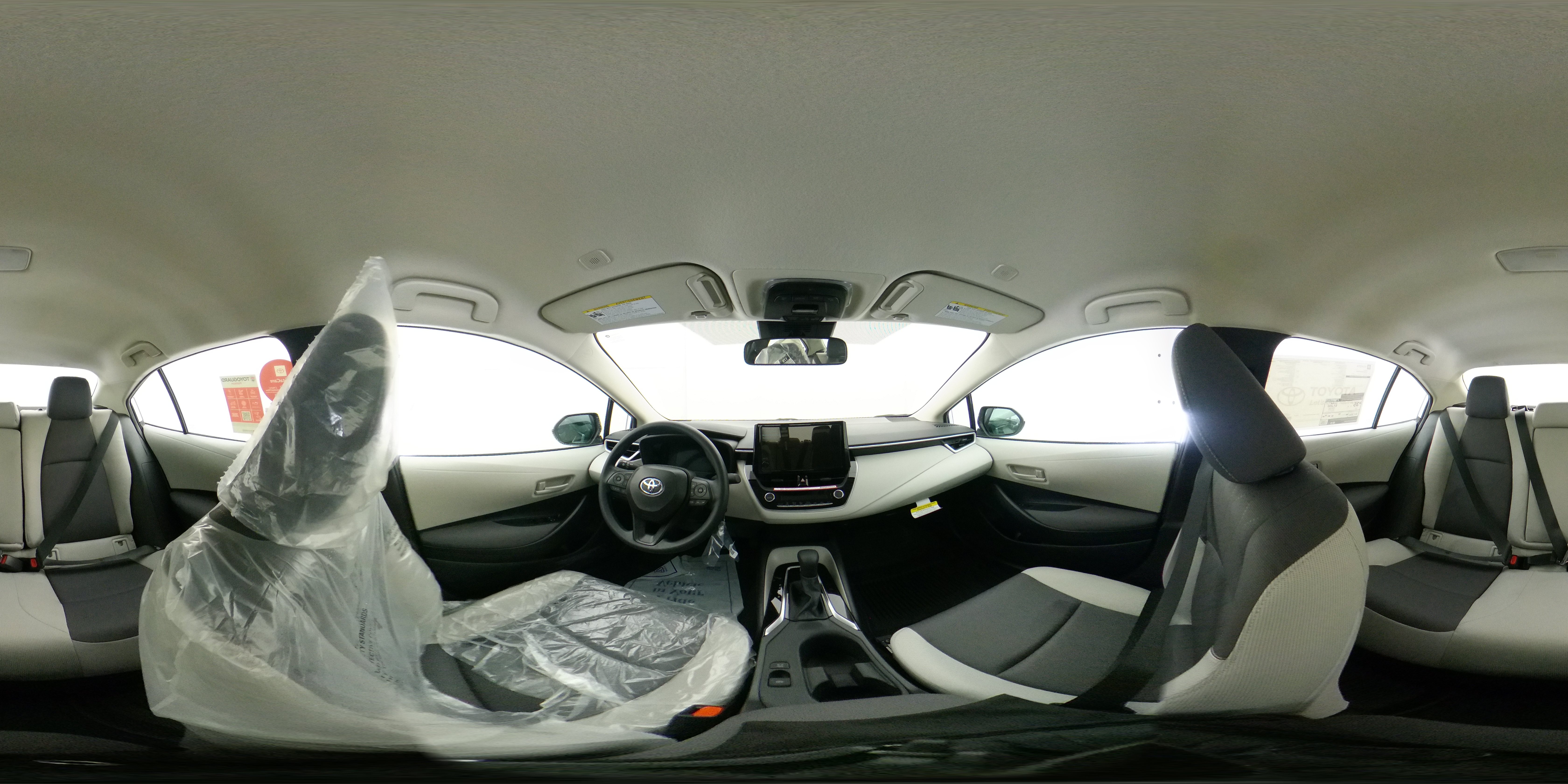 New 2027 Wind Chill Pearl Toyota LE 360 Panorama 1