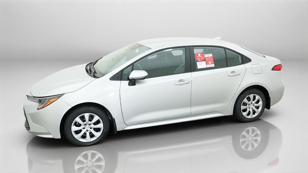 New 2027 Classic Silver Metallic Toyota  LE image 3
