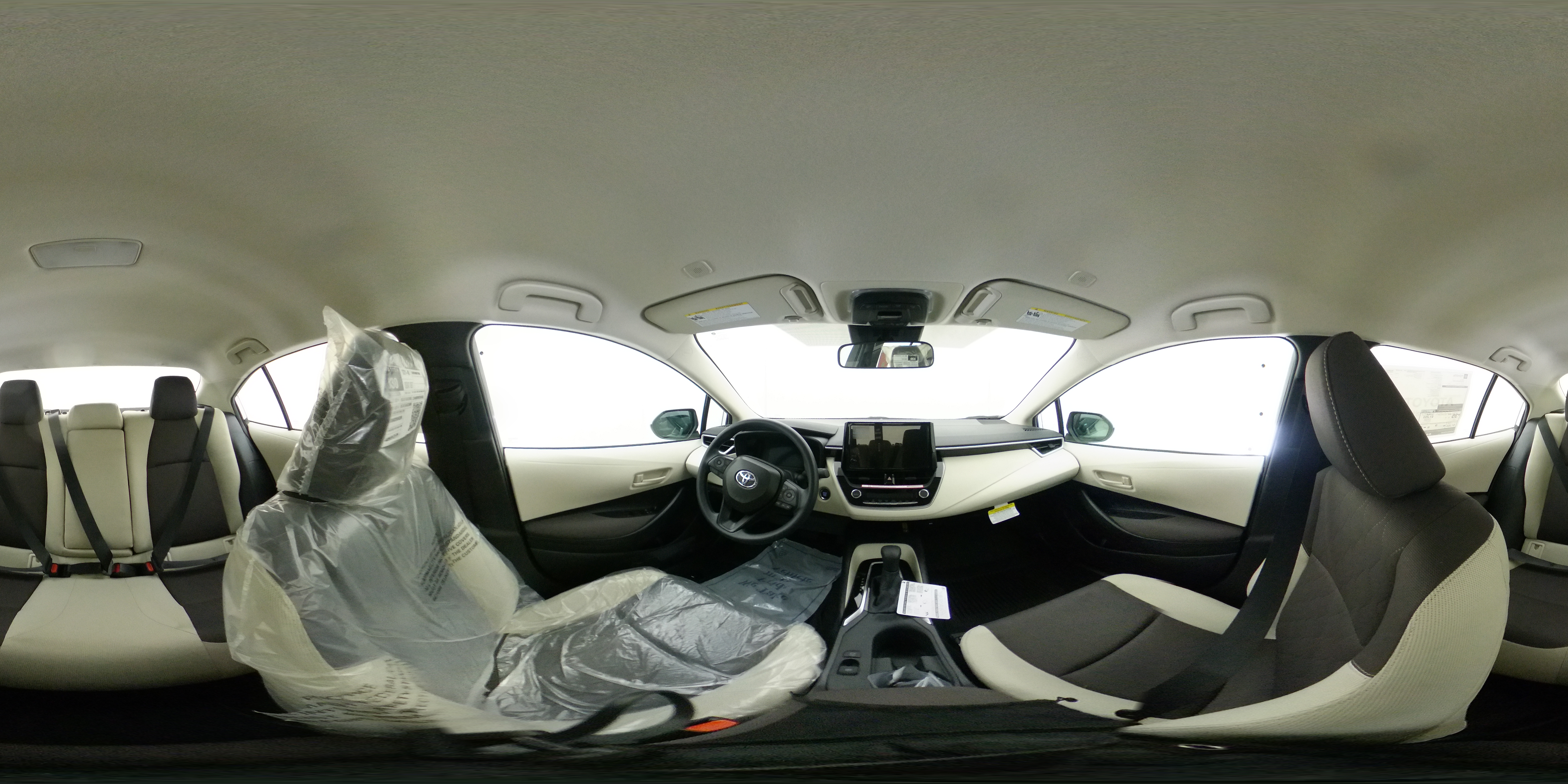 New 2027 Wind Chill Pearl Toyota LE 360 Panorama 1