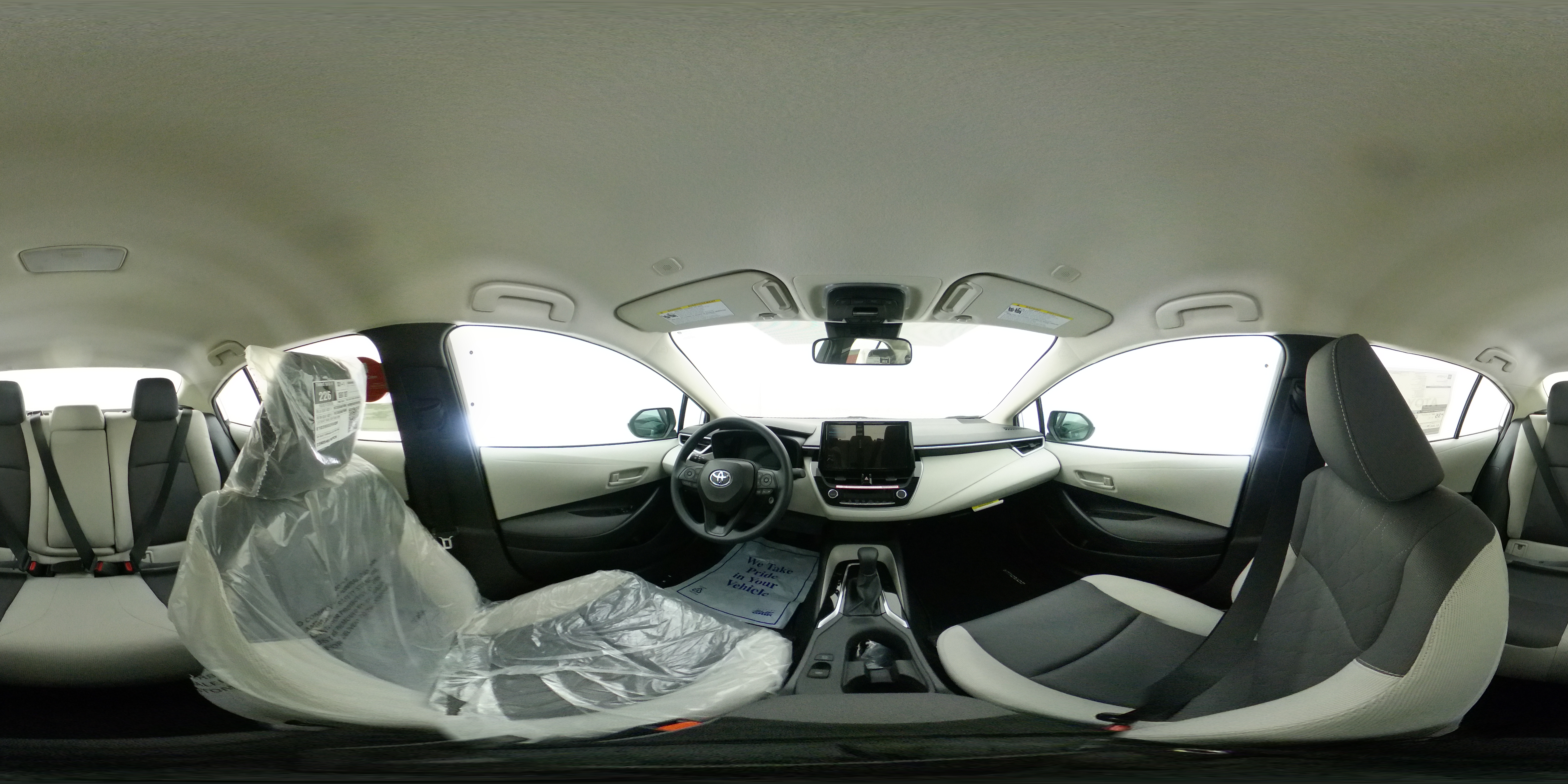 New 2027 Ice Cap Toyota LE 360 Panorama 1