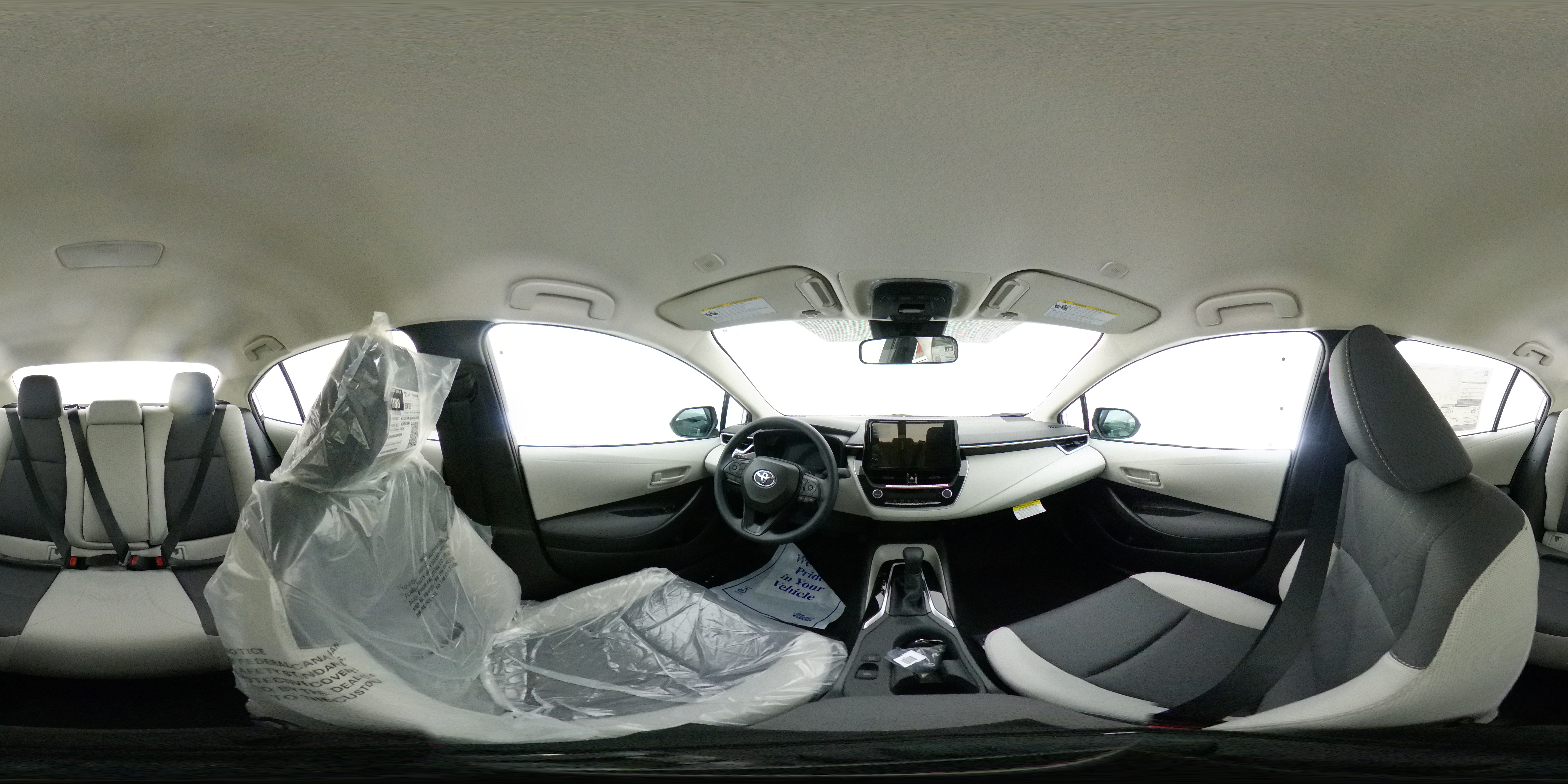 New 2027 Ice Cap Toyota LE 360 Panorama 1