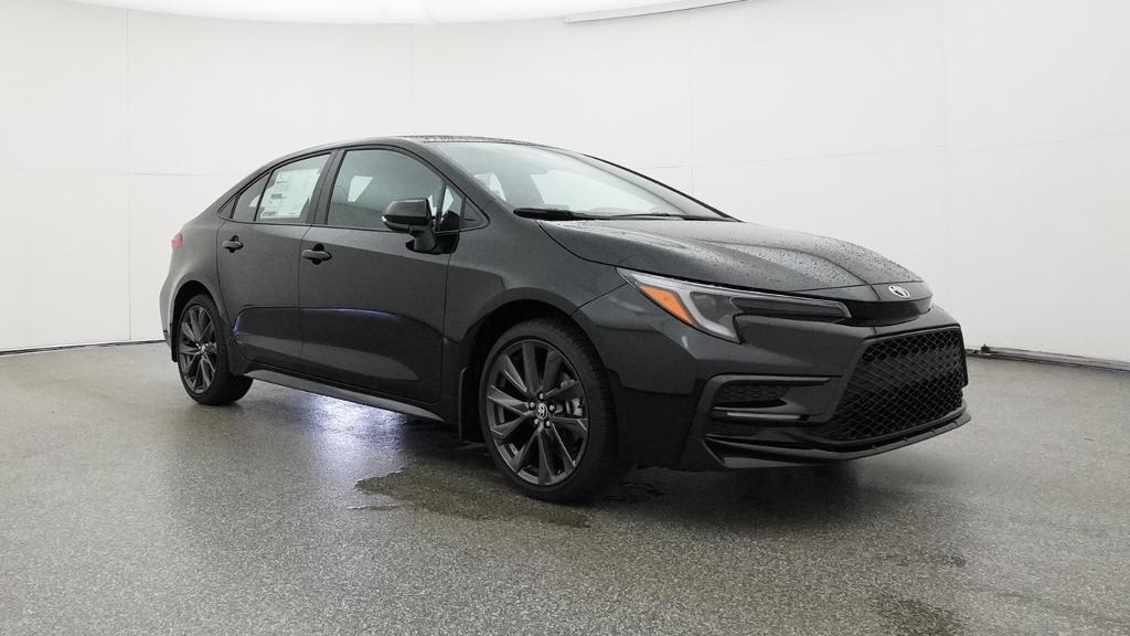 New 2026 Midnight Black Metallic Toyota  SE image 9