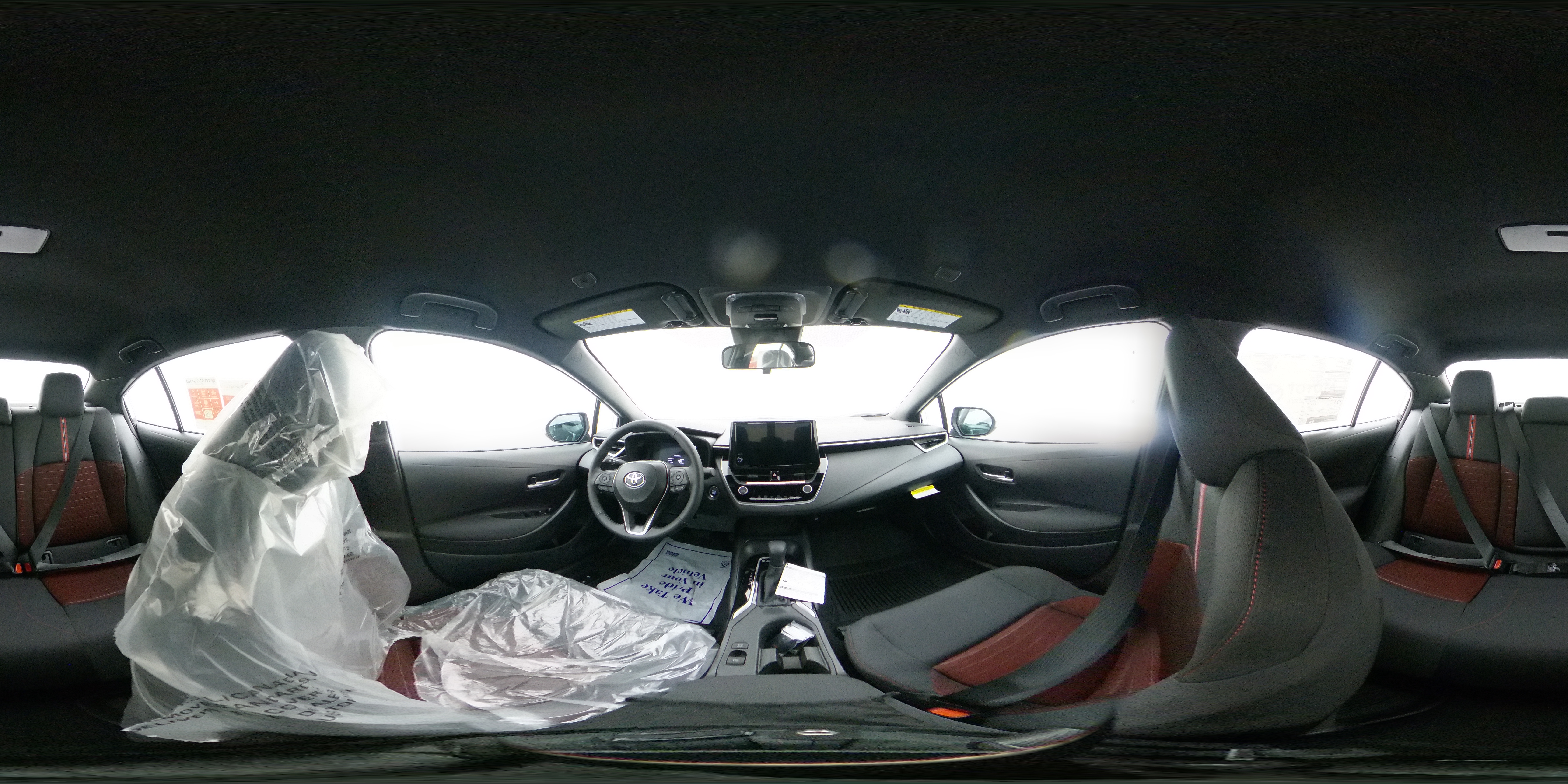 New 2026 Ice Cap Toyota SE 360 Panorama 1