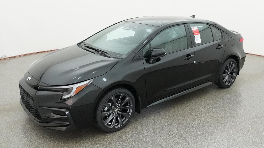 New 2026 Midnight Black Metallic Toyota  SE image 9