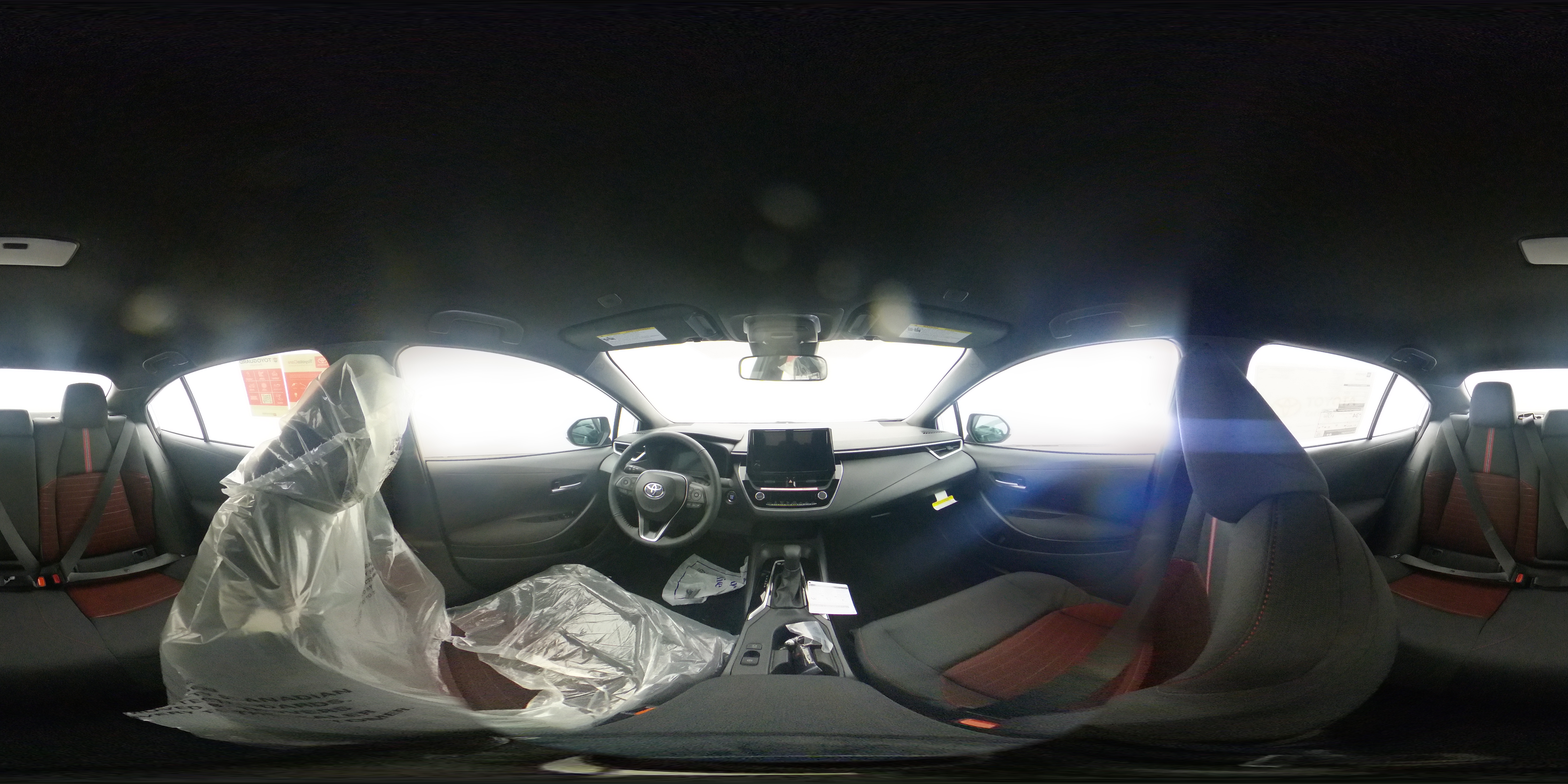 New 2026 Ice Cap Toyota SE 360 Panorama 1
