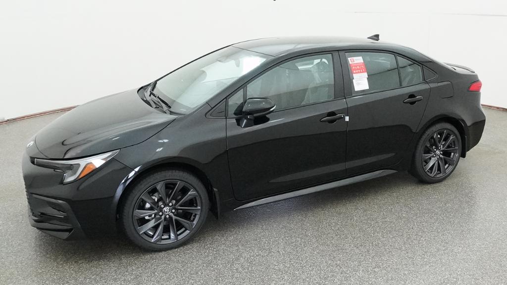 New 2026 Midnight Black Metallic Toyota  SE image 3
