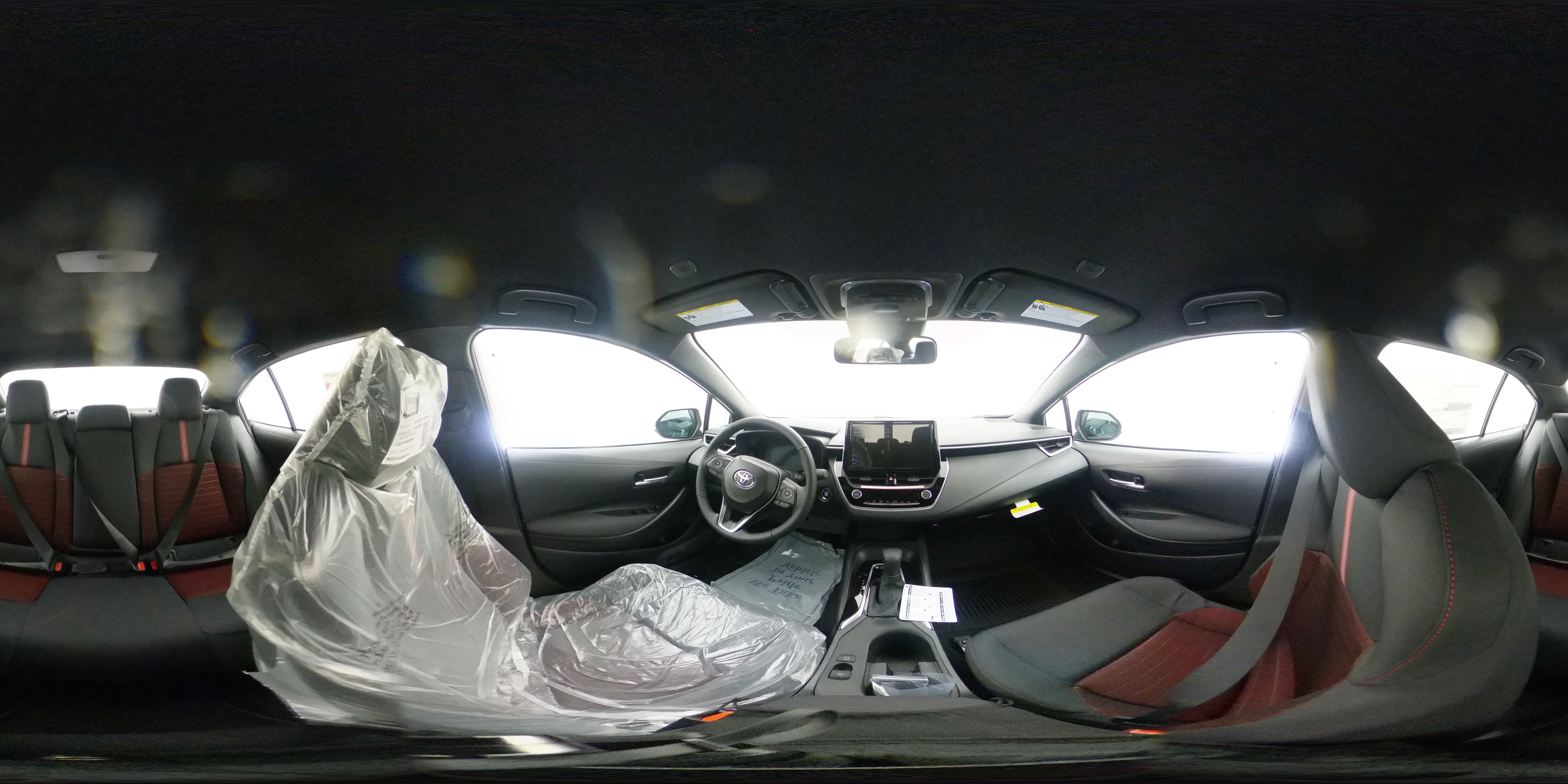New 2027 Wind Chill Pearl Toyota SE 360 Panorama 1