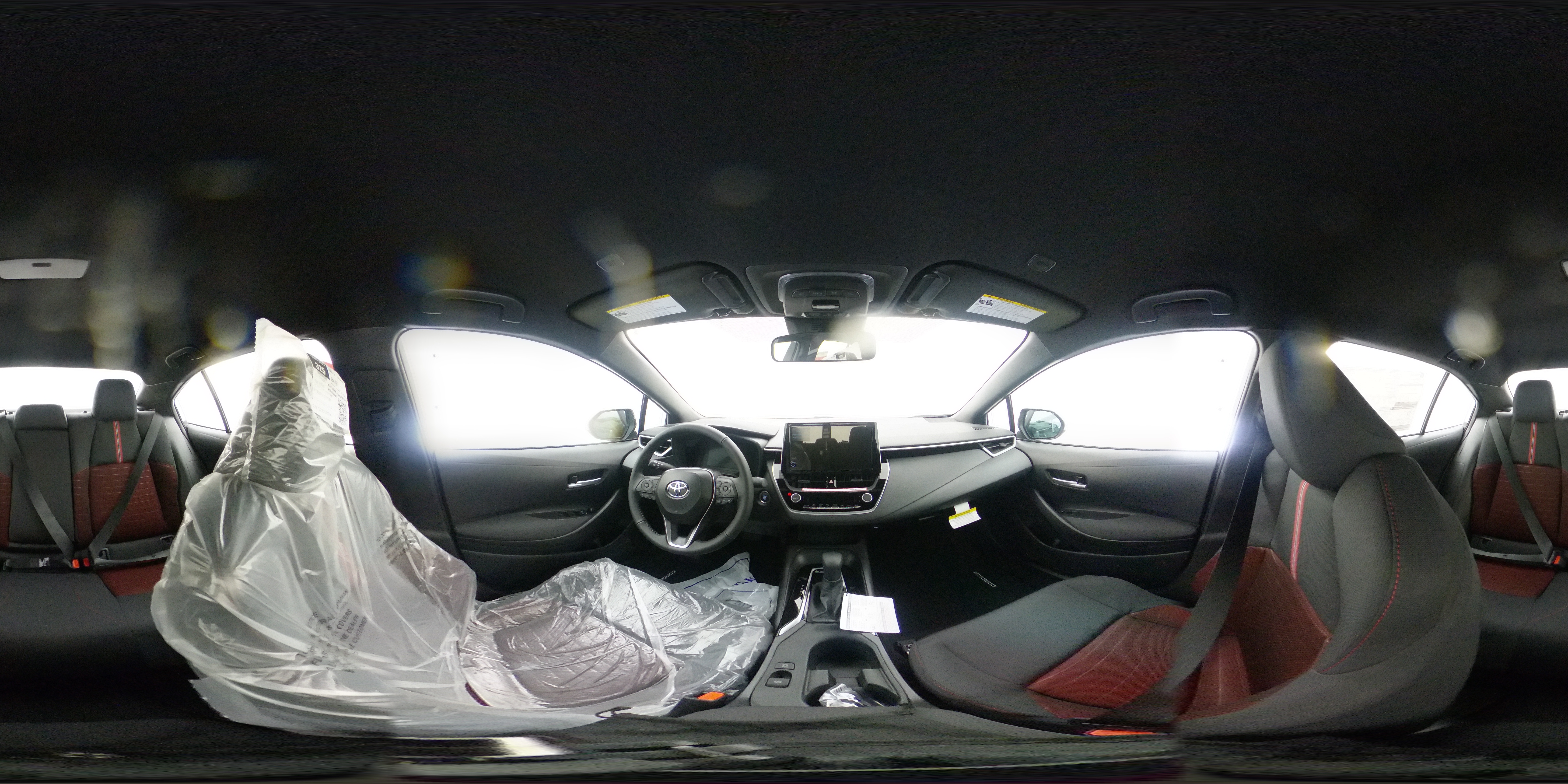 New 2027 Classic Silver Metallic Toyota SE 360 Panorama 1