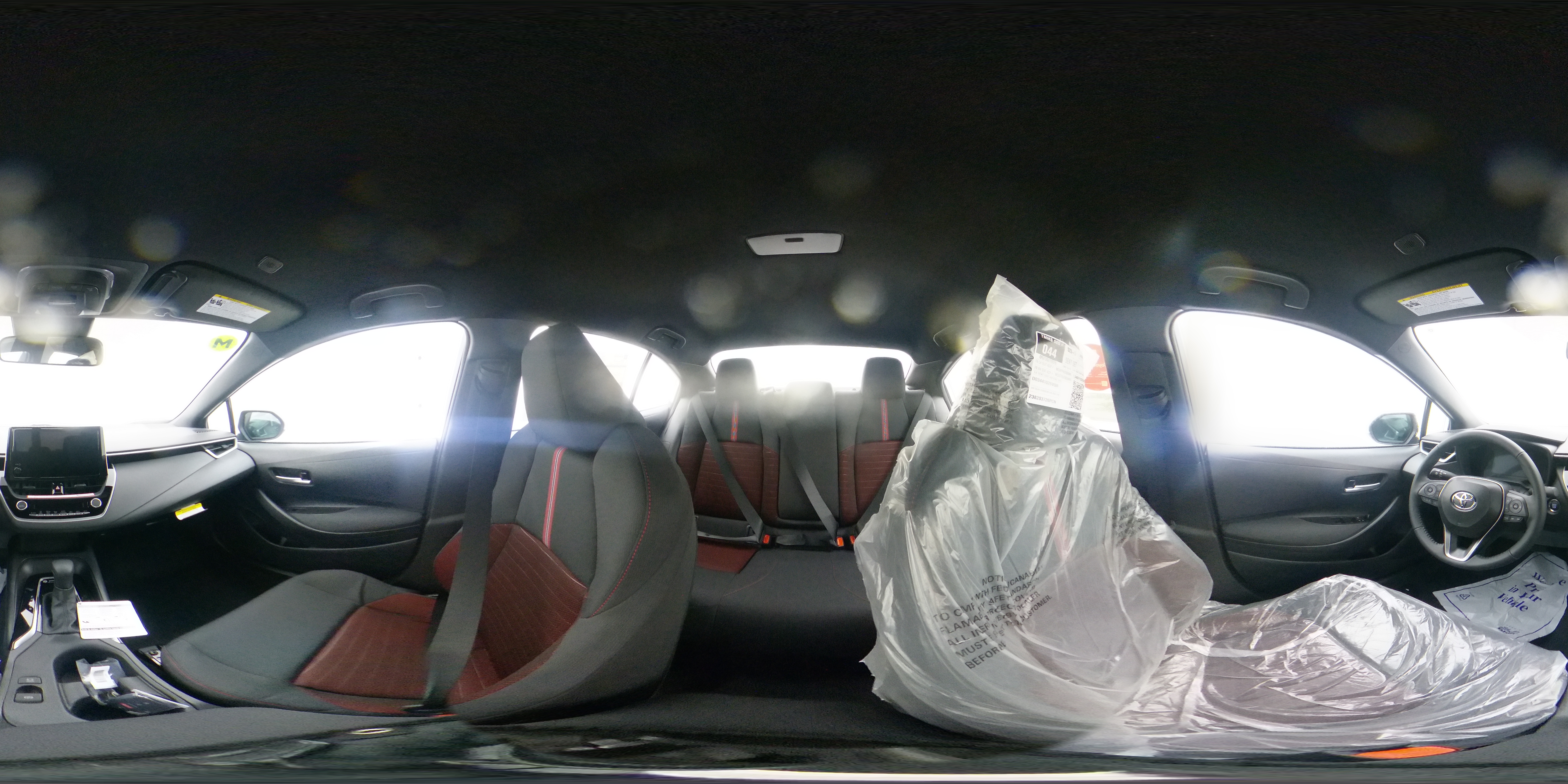 New 2027 Classic Silver Metallic Toyota SE 360 Panorama 1