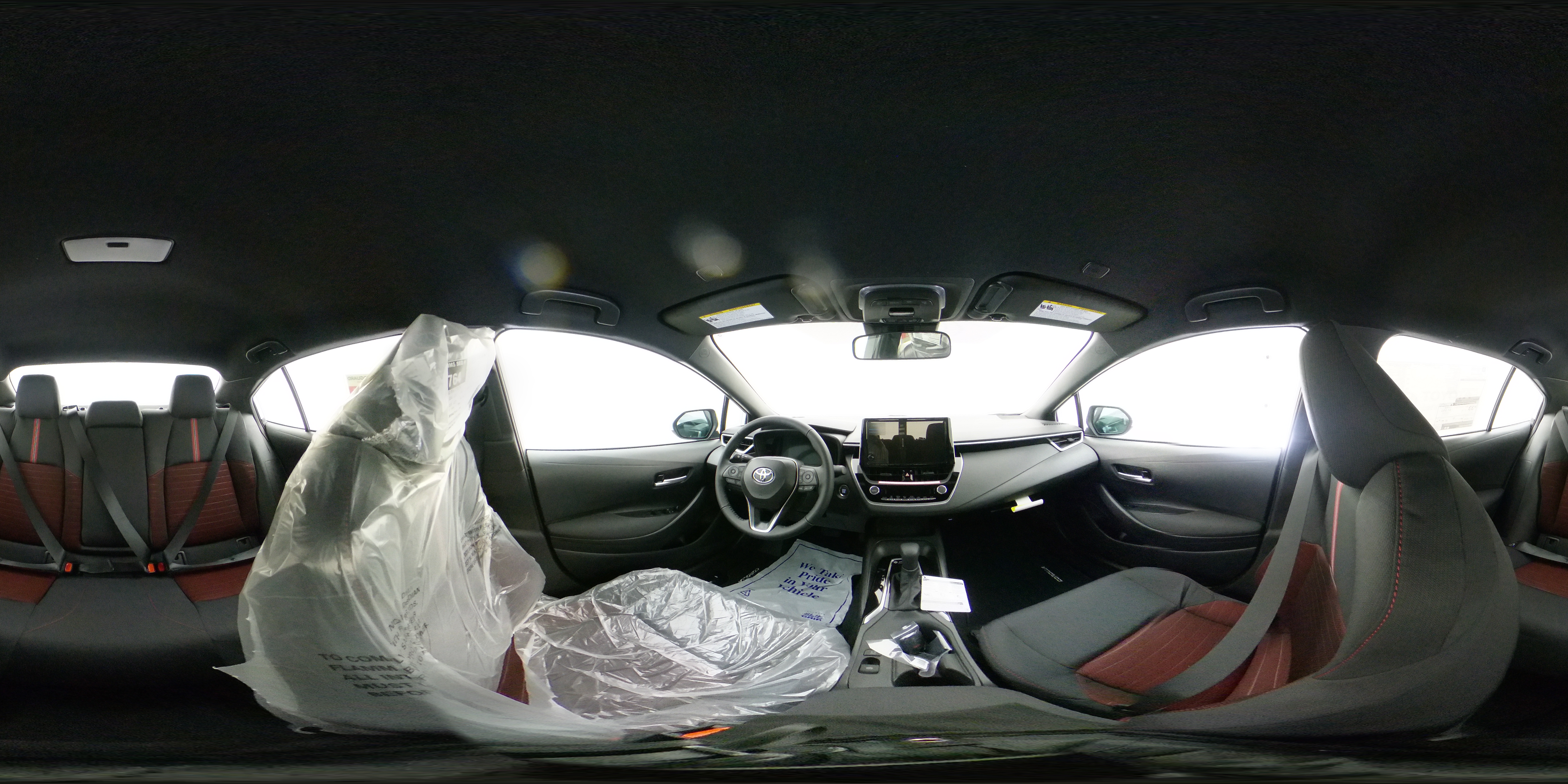 New 2027 Wind Chill Pearl Toyota SE 360 Panorama 1