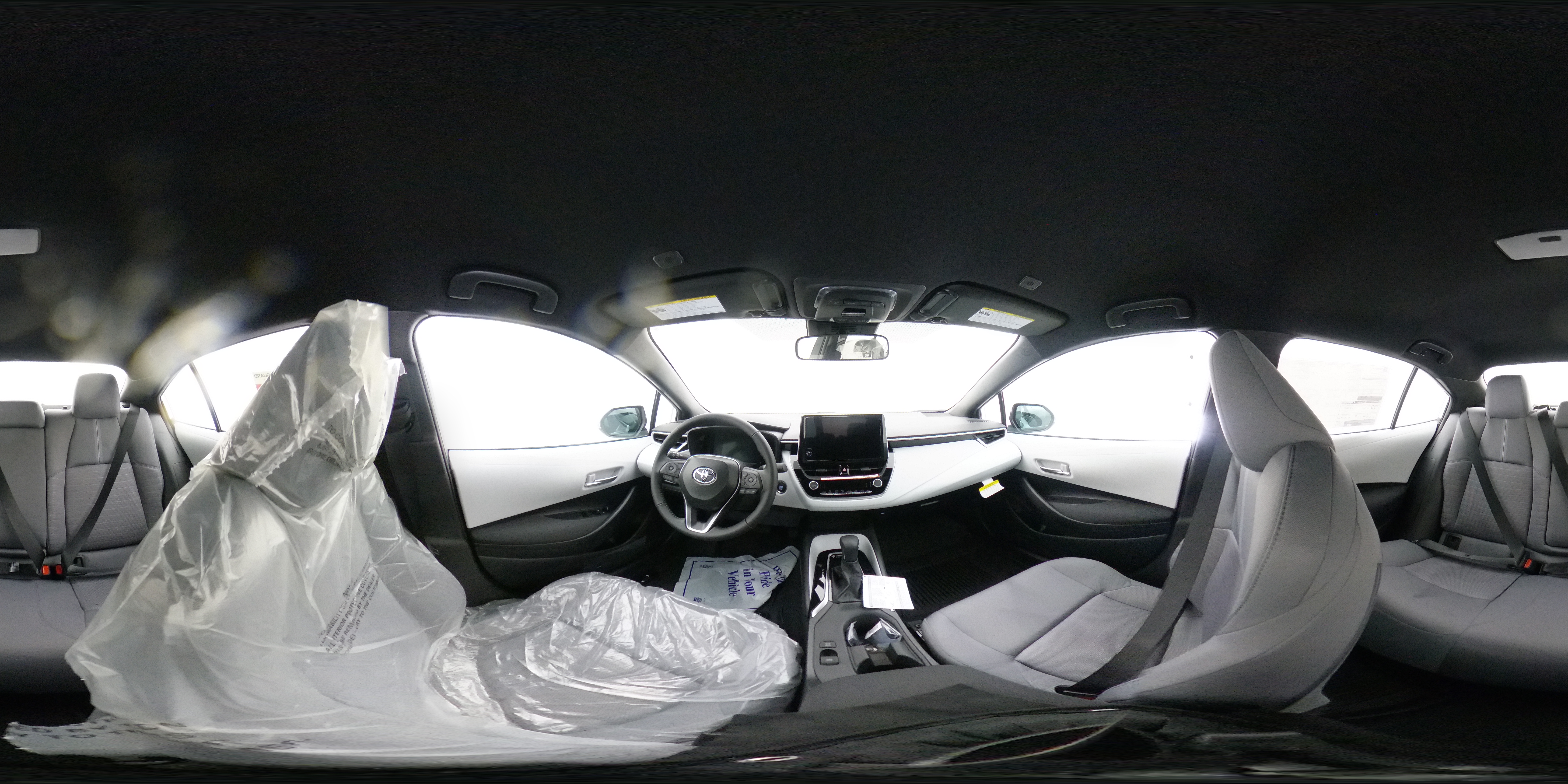 New 2027 Wind Chill Pearl Toyota SE 360 Panorama 1