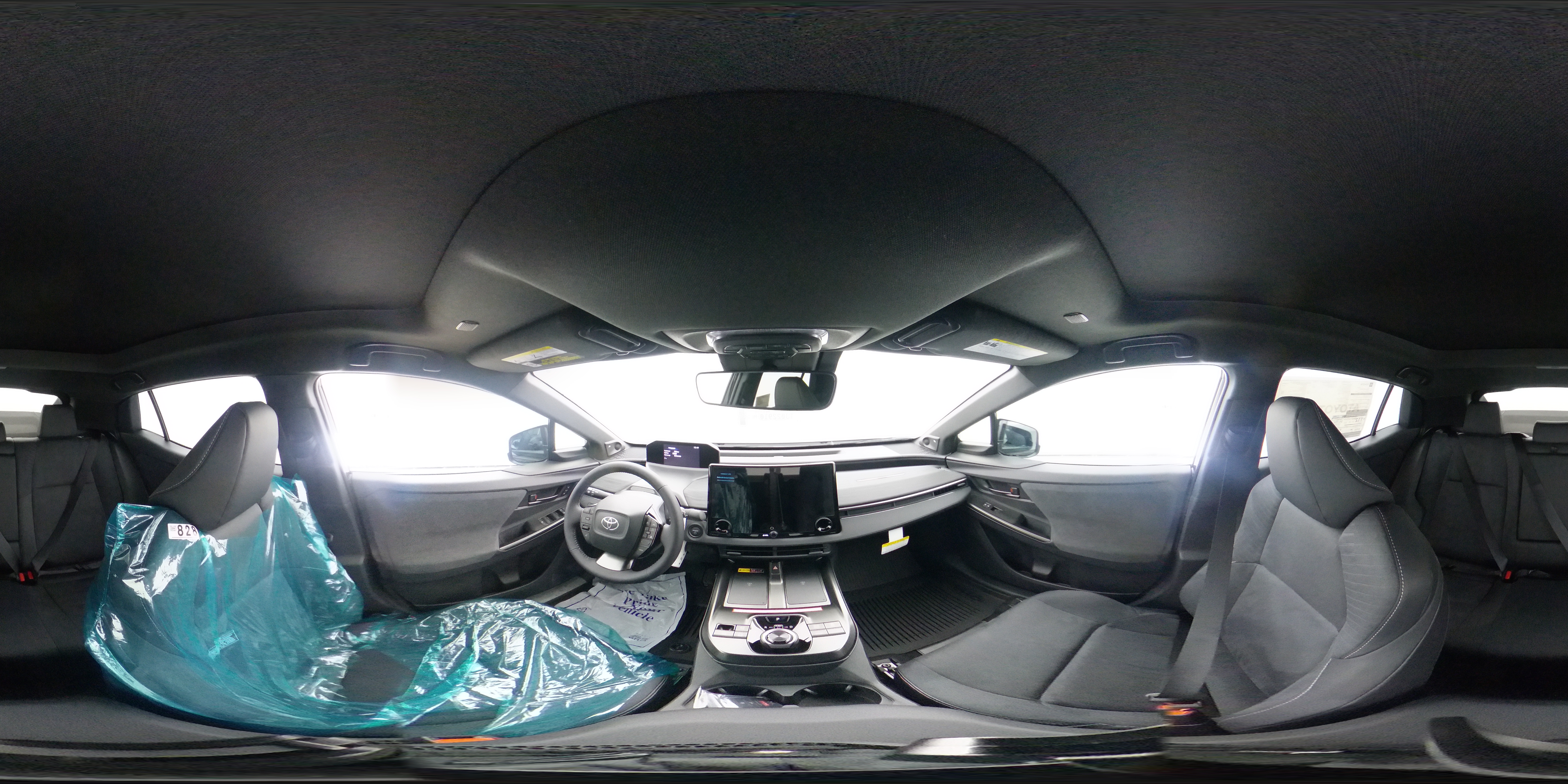 New 2026 Midnight Black Metallic Toyota XSE 360 Panorama 1