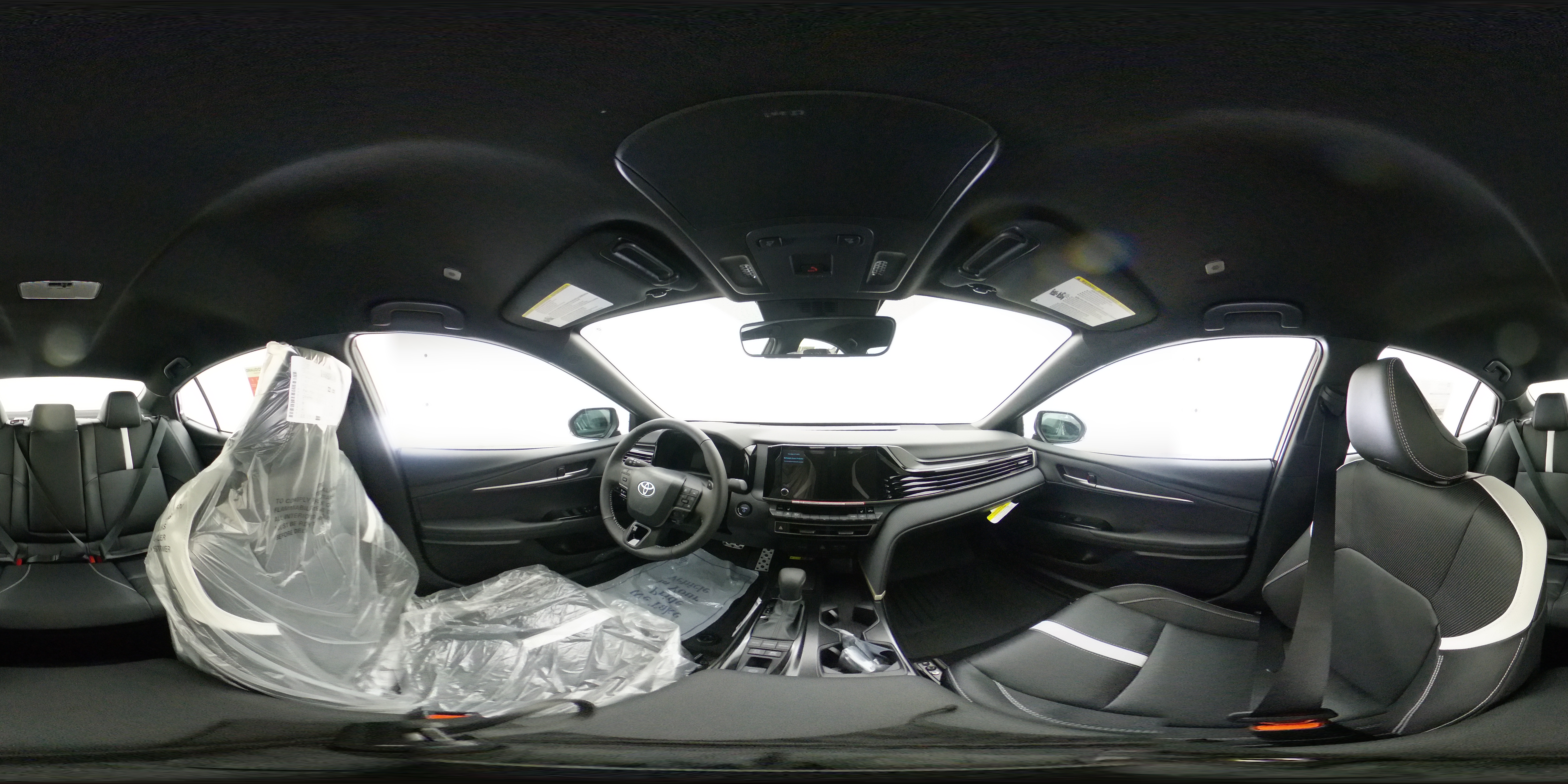 New 2026 Midnight Black Metallic Toyota SE 360 Panorama 1