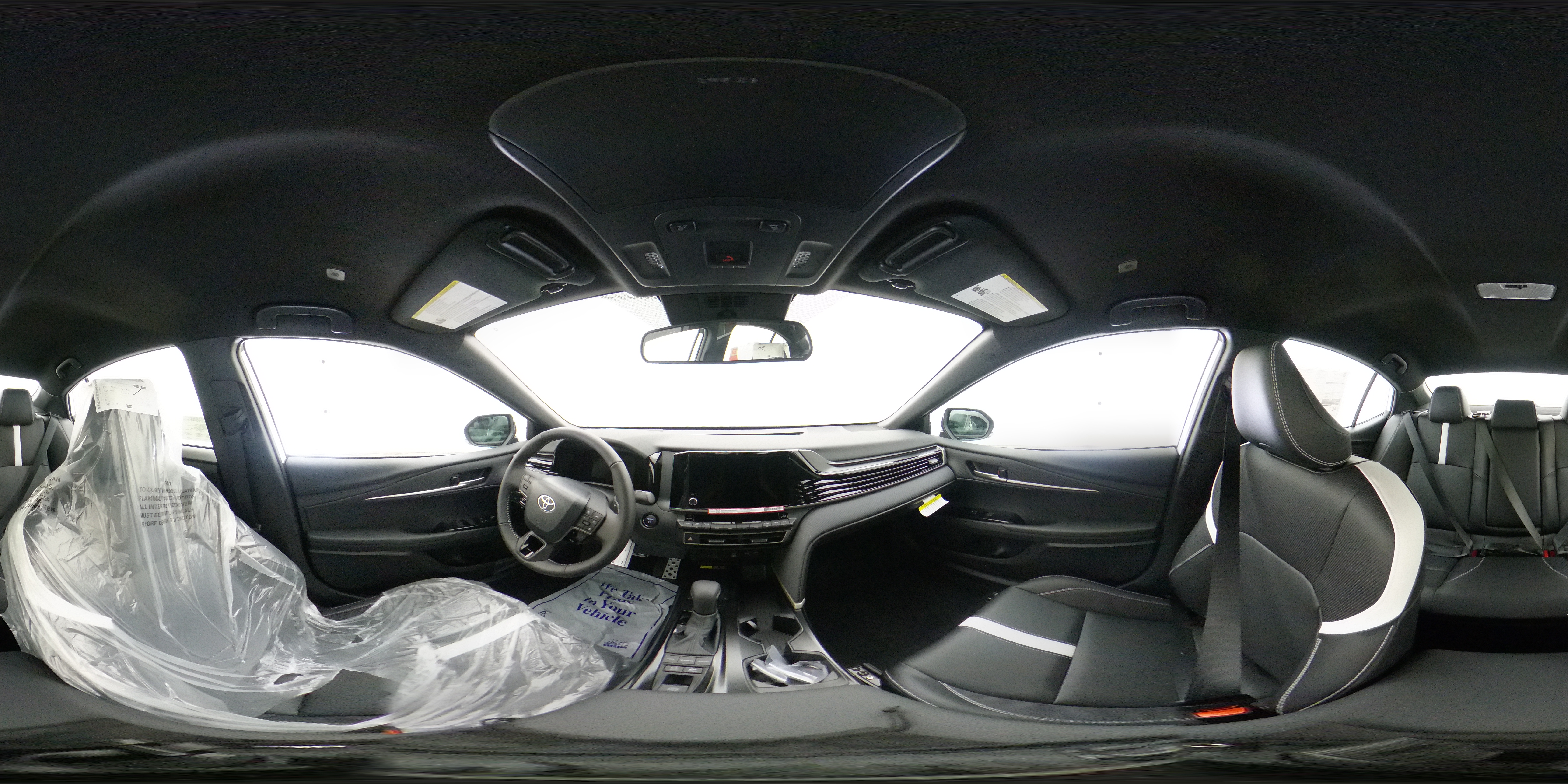 New 2026 Ice Cap Toyota SE 360 Panorama 1