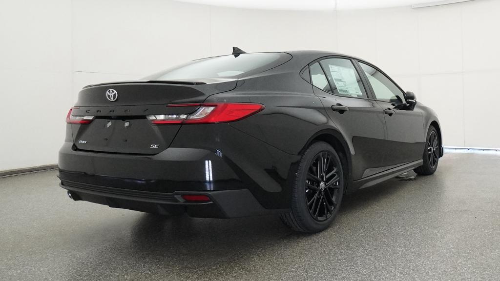 New 2026 Midnight Black Metallic Toyota  SE image 13