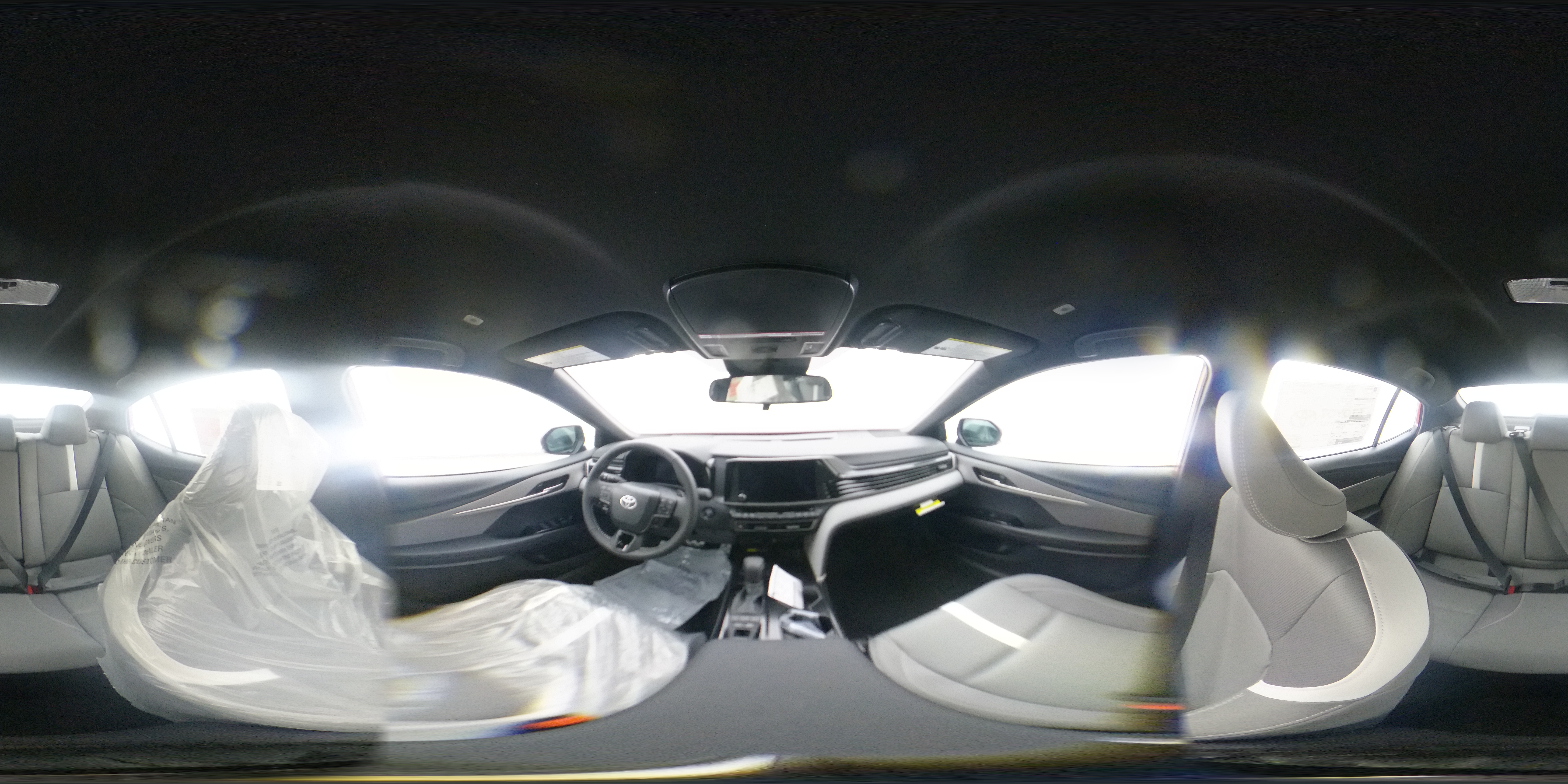 New 2026 Supersonic Red Toyota SE 360 Panorama 1