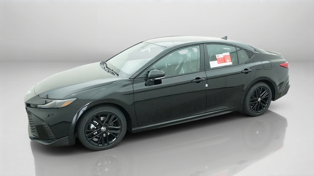 New 2026 Midnight Black Metallic Toyota  SE image 3