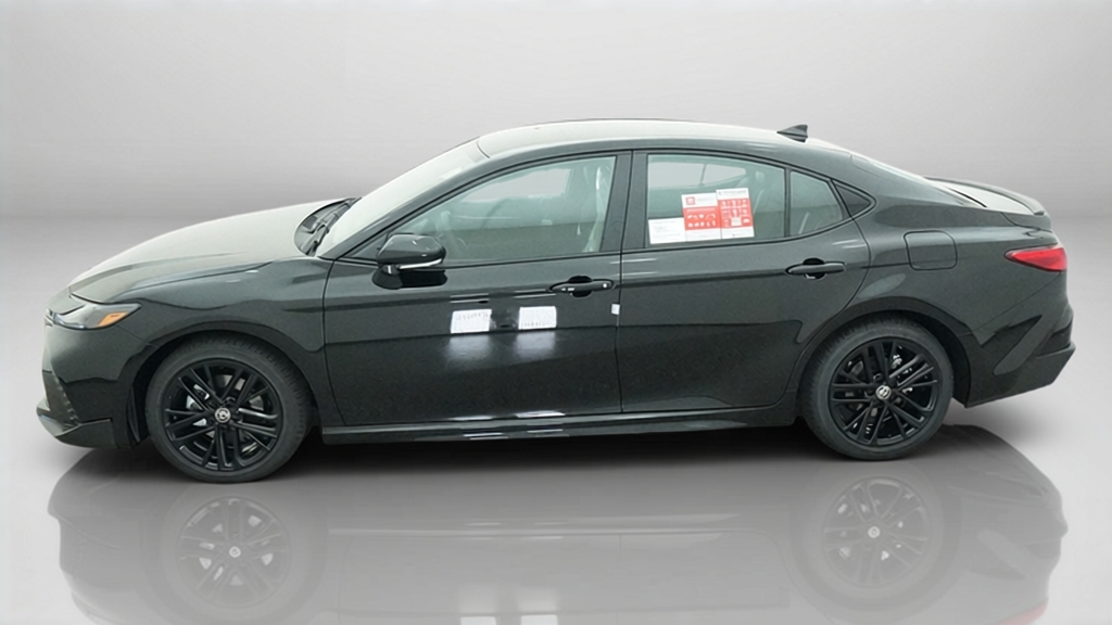 New 2026 Midnight Black Metallic Toyota  SE image 2