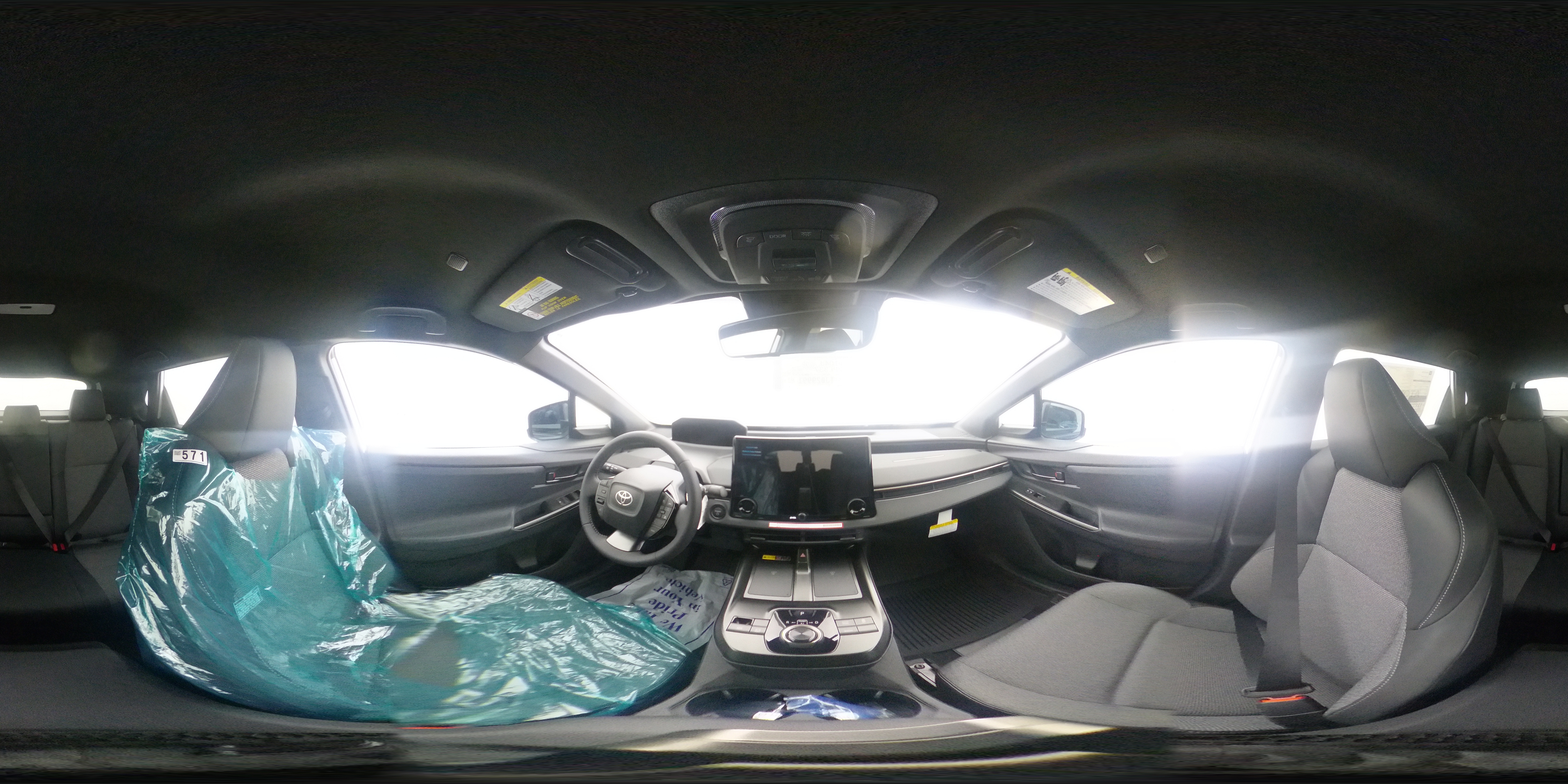 New 2026 Wind Chill Pearl Toyota XLE 360 Panorama 1
