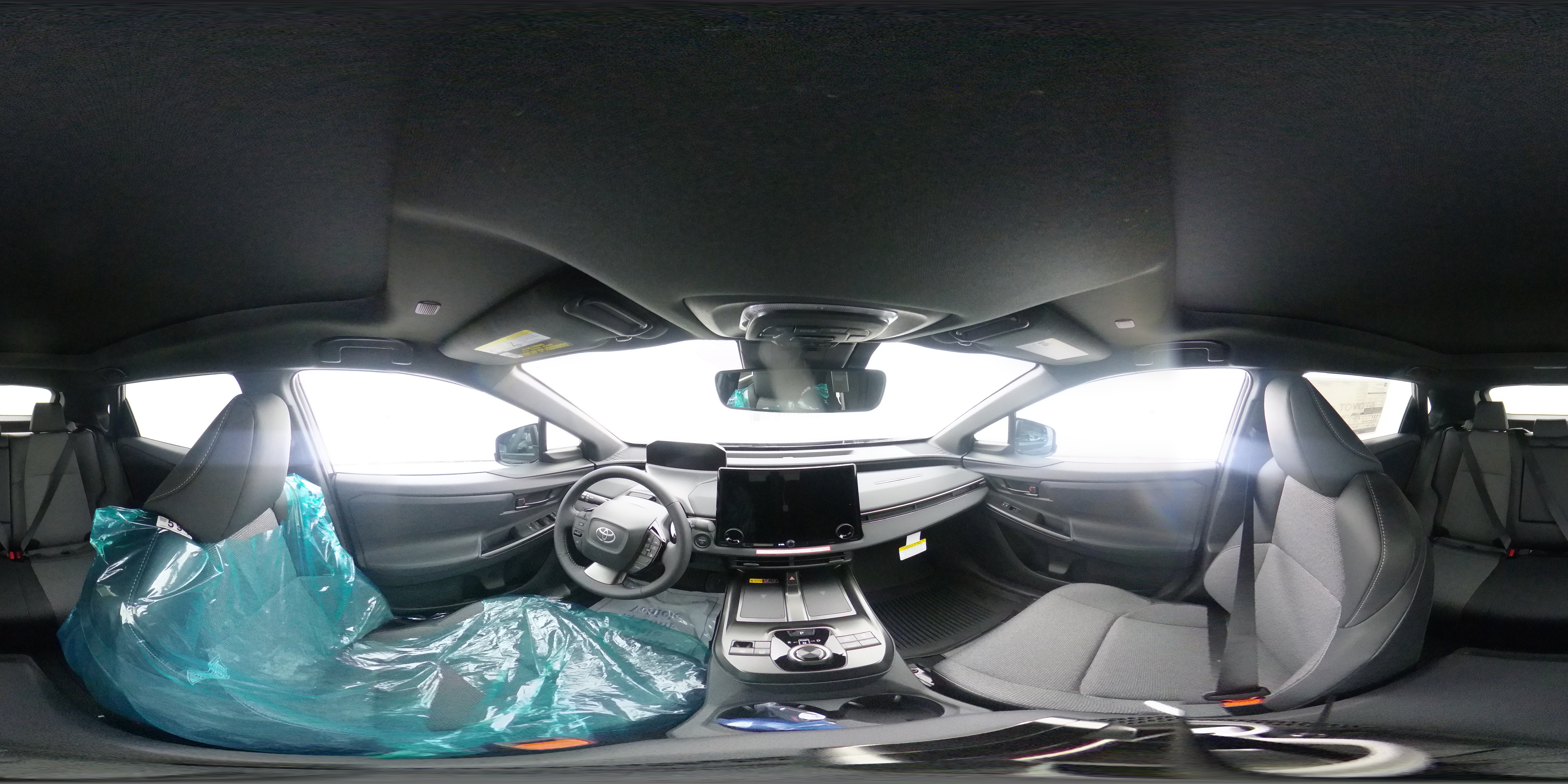 New 2026 Midnight Black Metallic Toyota XLE 360 Panorama 1