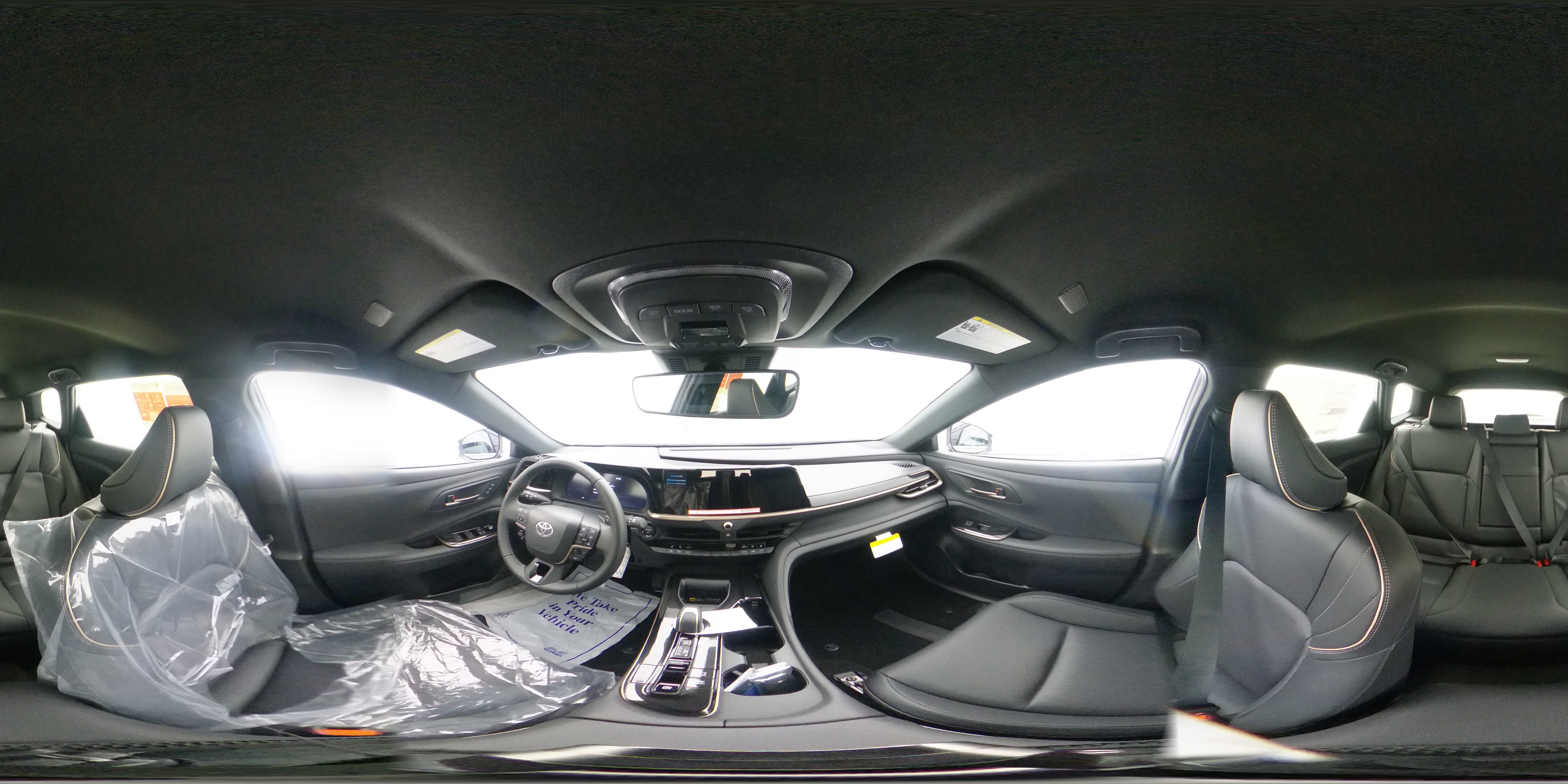 New 2026 Oxygen White Toyota XLE 360 Panorama 1