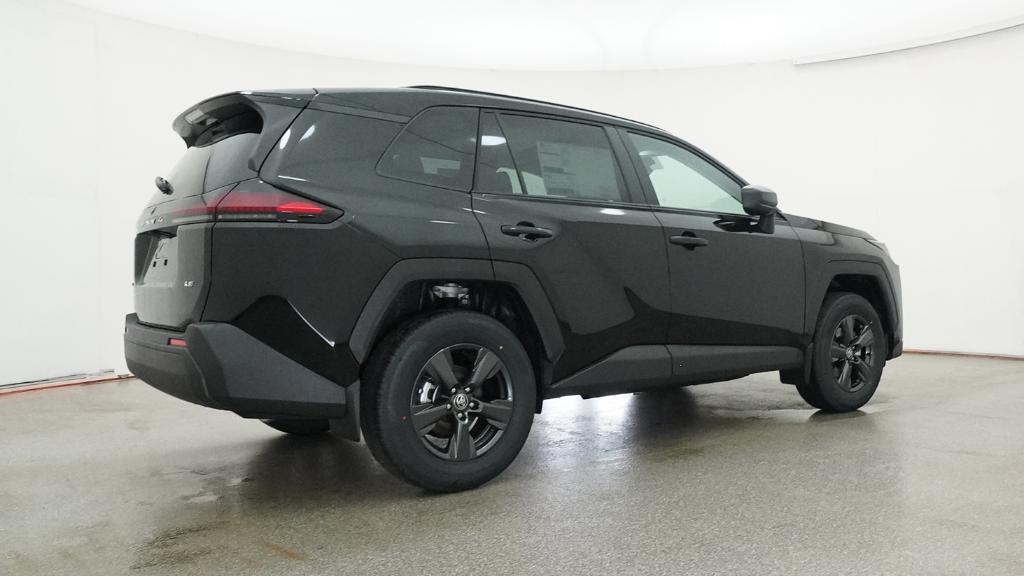 New 2026 Midnight Black Metallic Toyota LE image 3