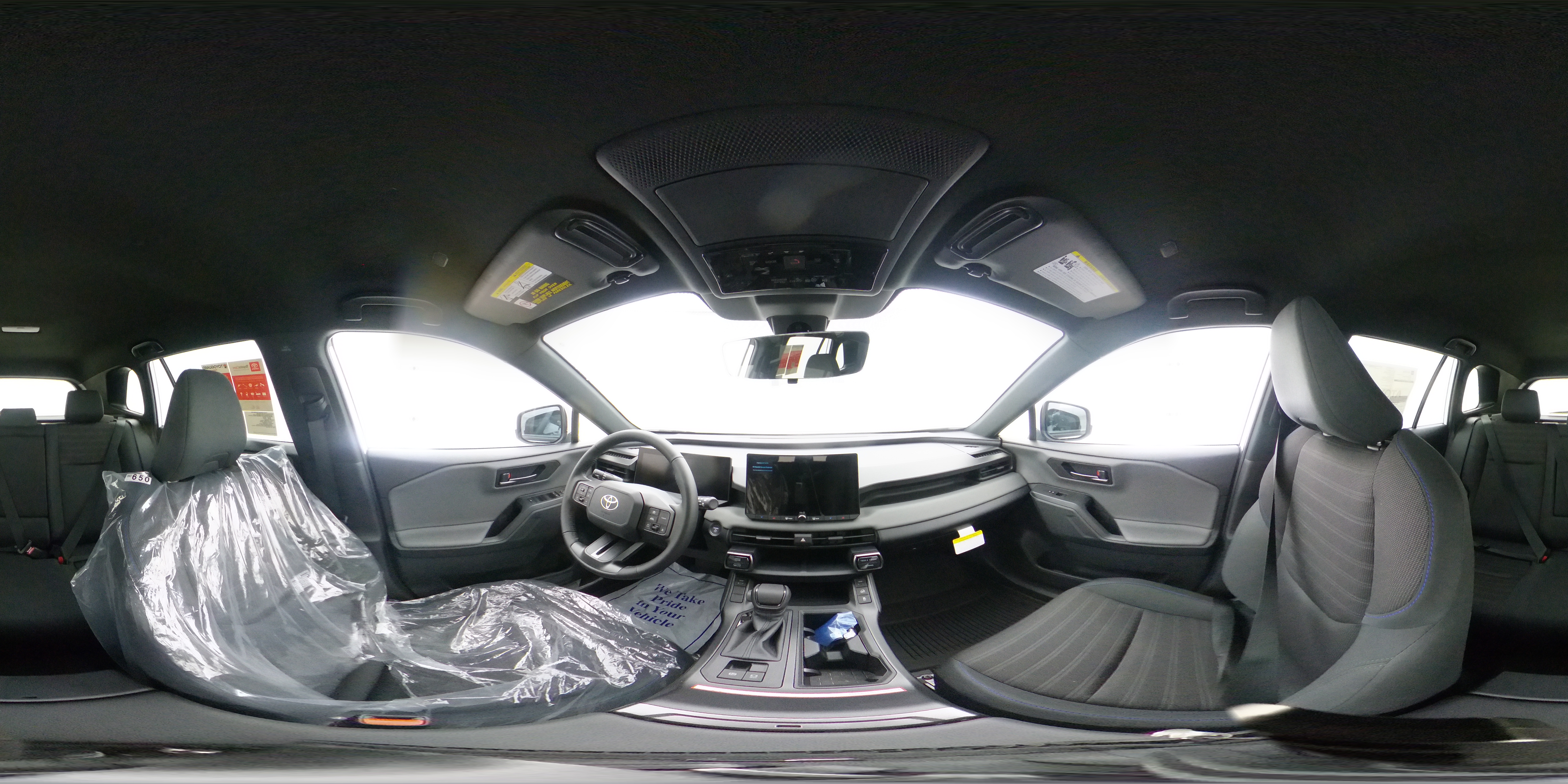 New 2026 Ice Cap Toyota SE 360 Panorama 1