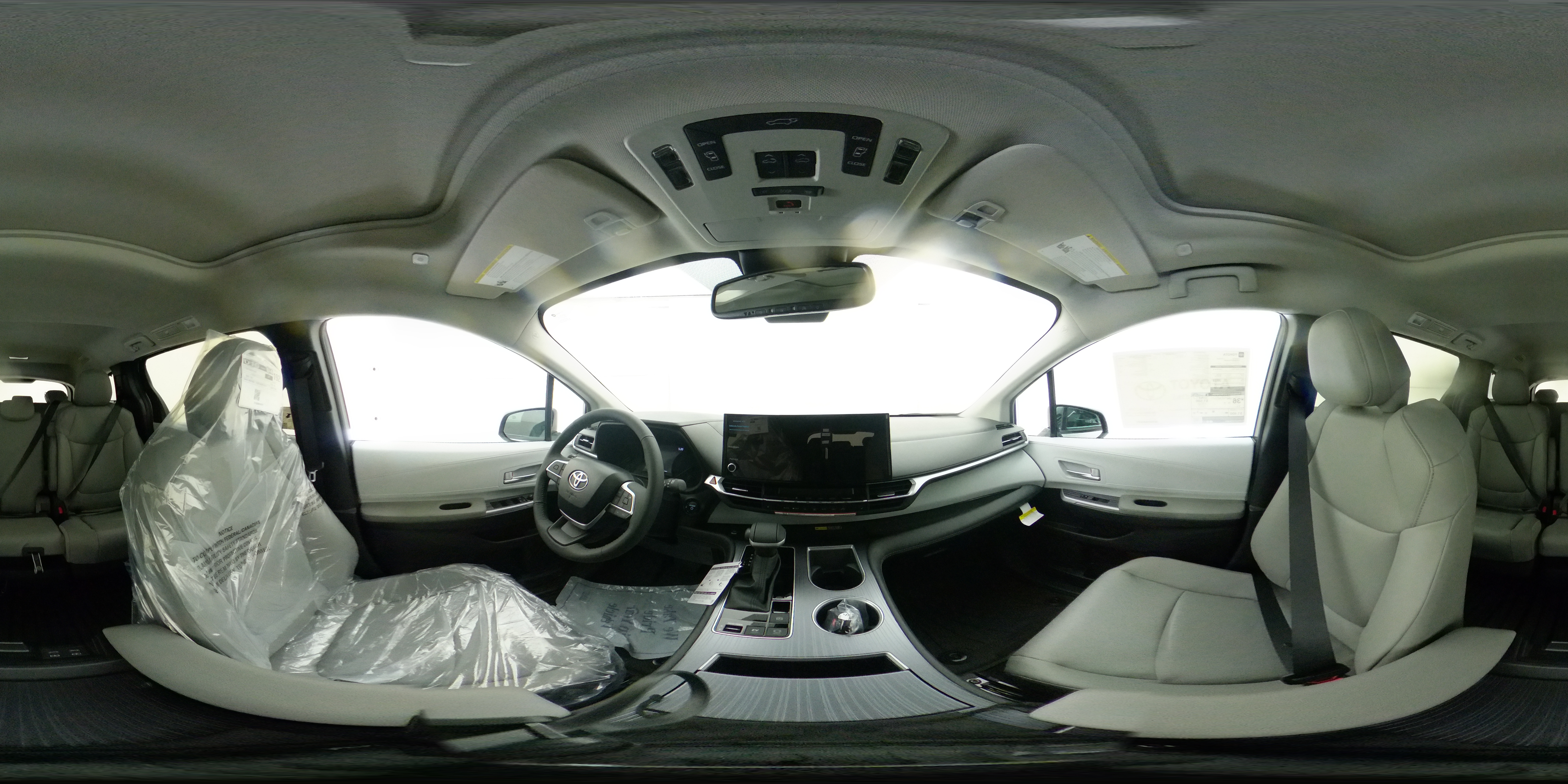 New 2026 Wind Chill Pearl Toyota XLE 360 Panorama 1
