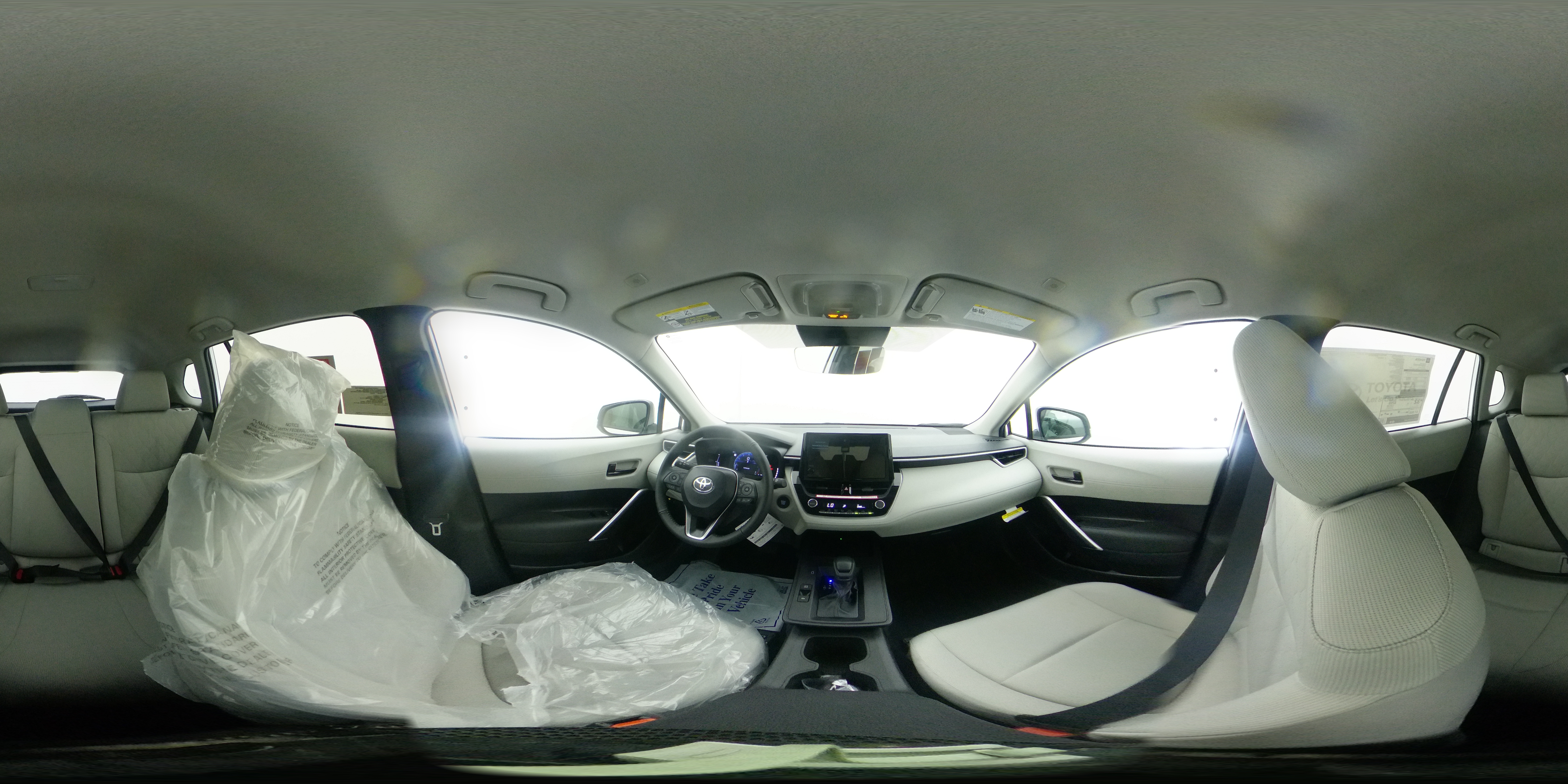 New 2026 Wind Chill Pearl Toyota LE 360 Panorama 1