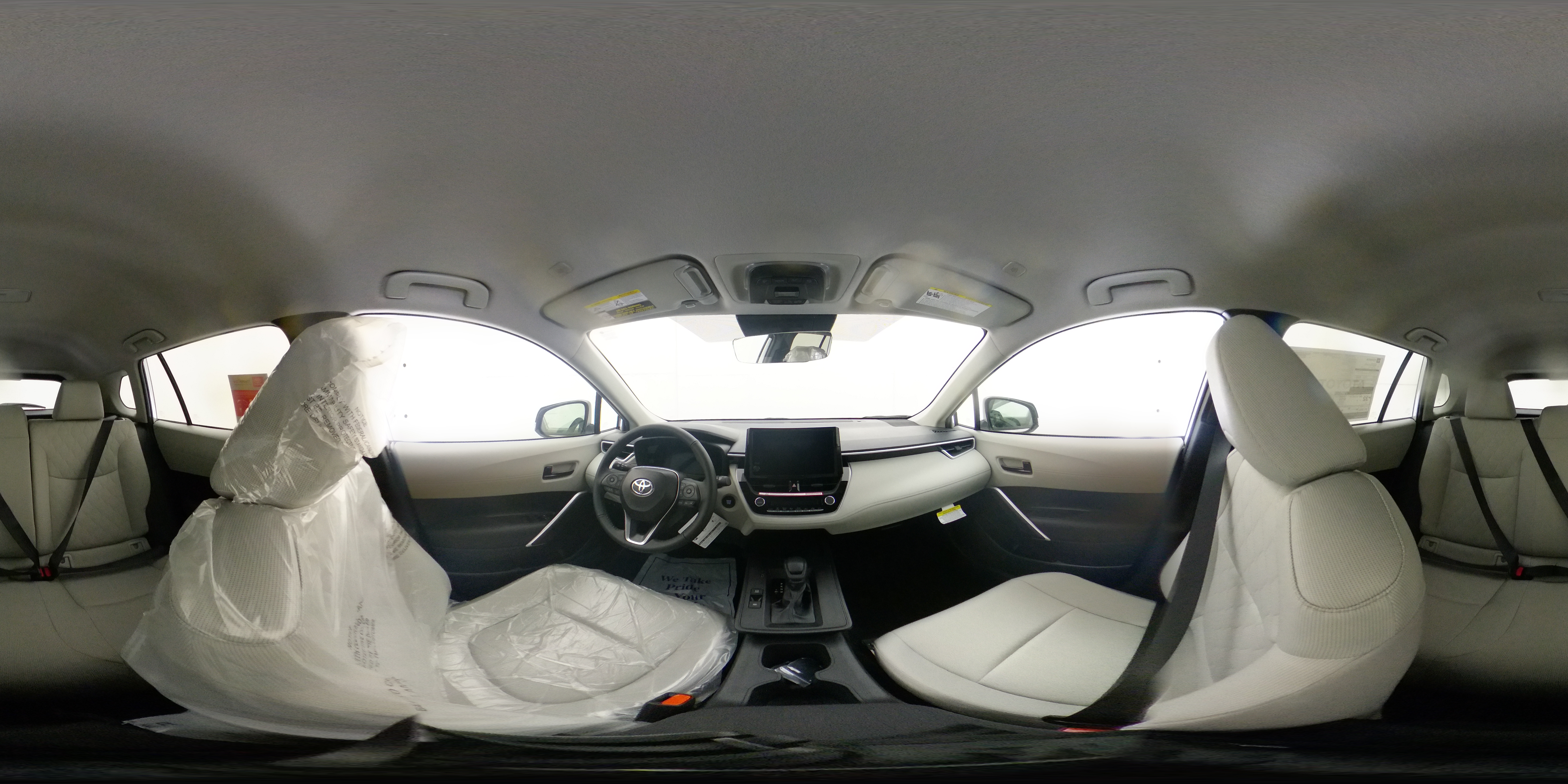 New 2026 Wind Chill Pearl Toyota LE 360 Panorama 1