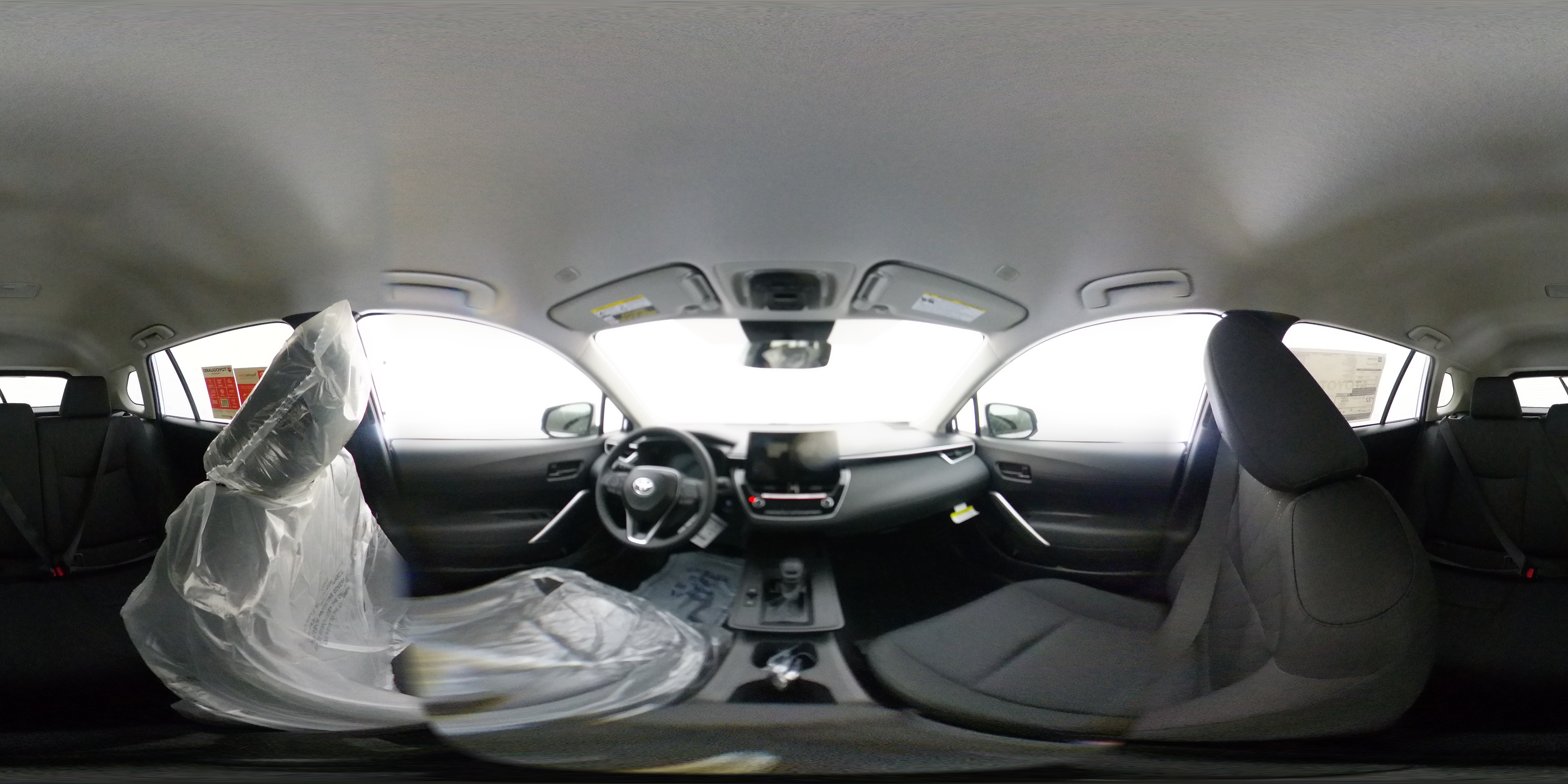 New 2026 Sonic Silver Toyota LE 360 Panorama 1