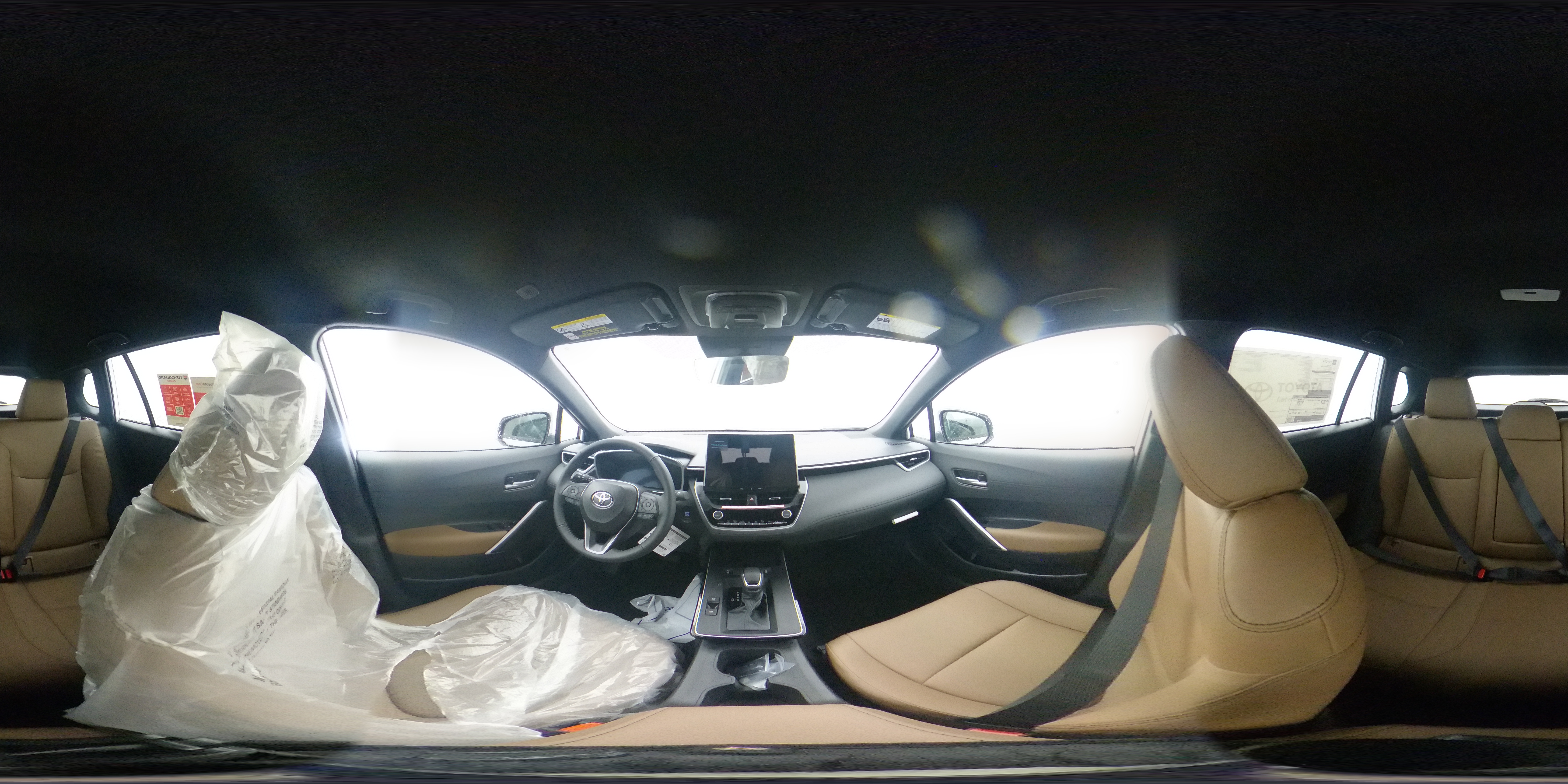 New 2026 Wind Chill Pearl Toyota XLE 360 Panorama 1