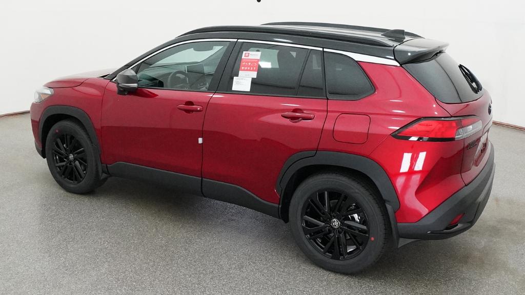 New 2026 Soul Red Crystal  with Jet Black roof Toyota Hybrid XSE image 6
