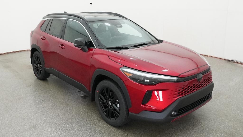 New 2026 Soul Red Crystal  with Jet Black roof Toyota Hybrid XSE image 11