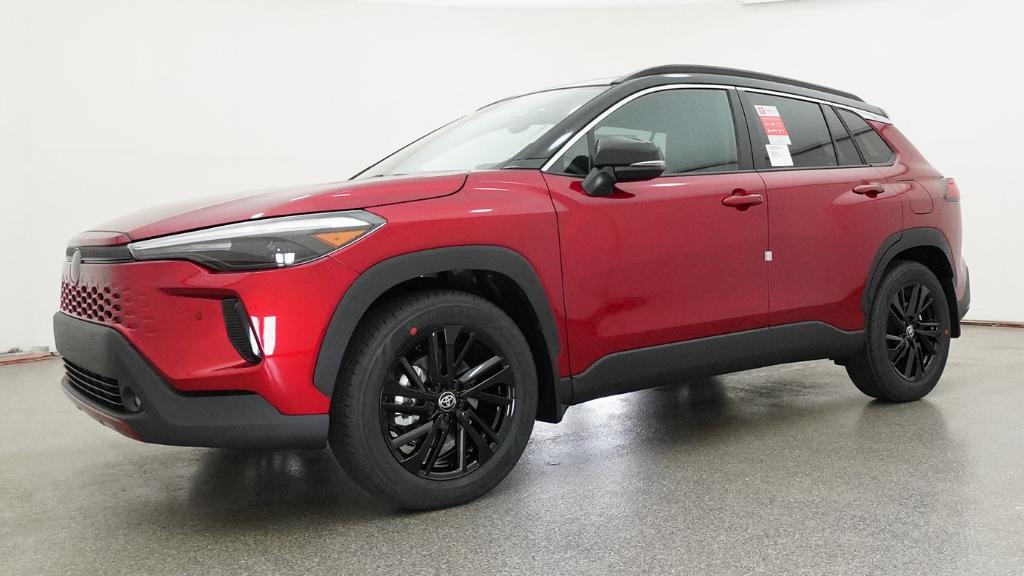 New 2026 Soul Red Crystal  with Jet Black roof Toyota Hybrid XSE image 10