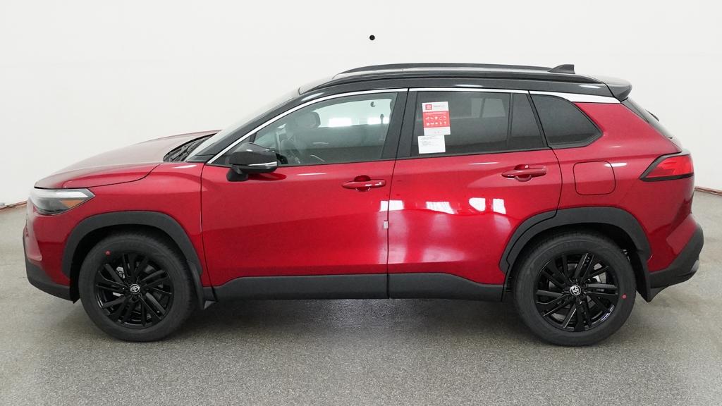 New 2026 Soul Red Crystal  with Jet Black roof Toyota Hybrid XSE image 12