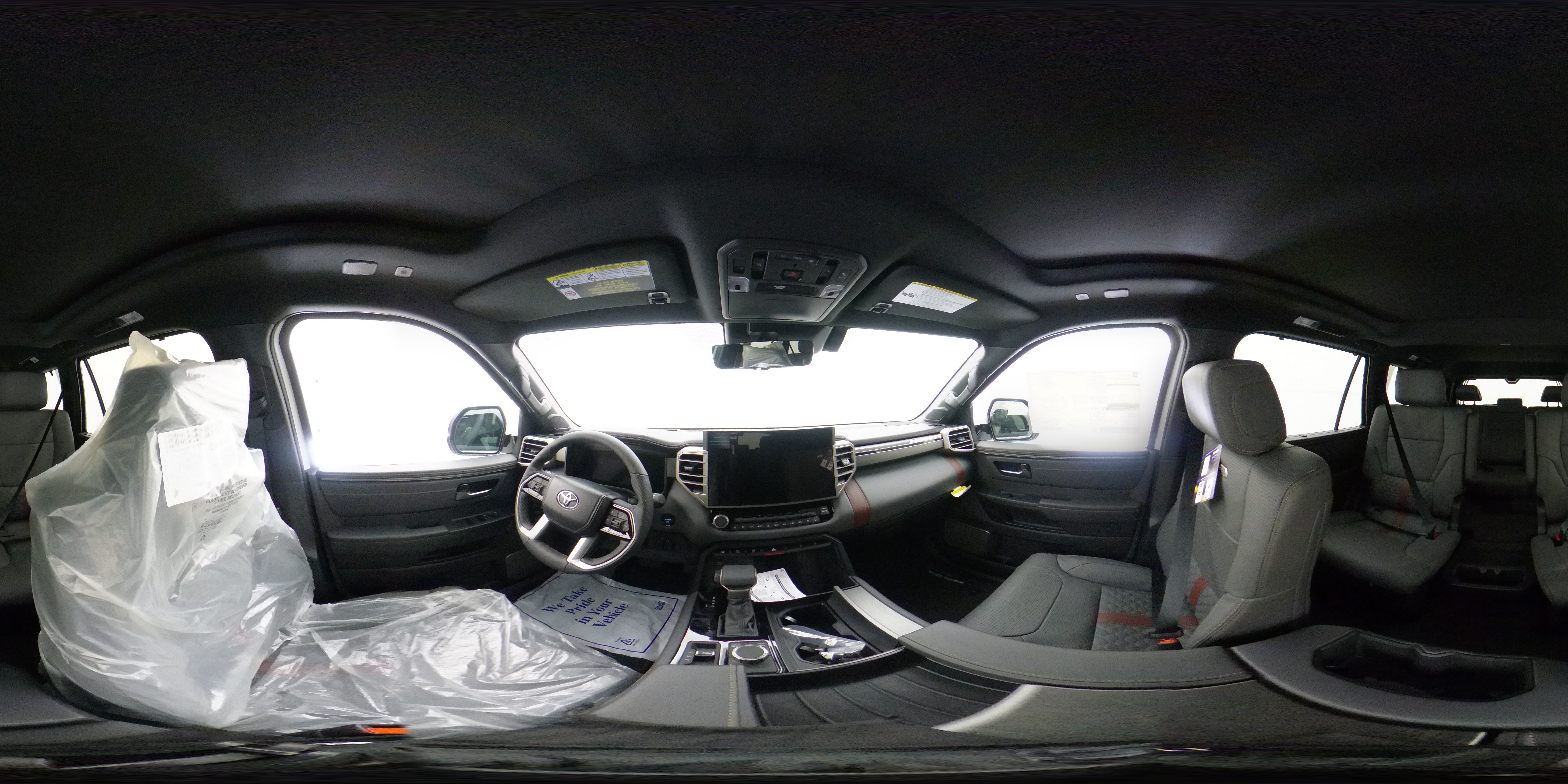 New 2026 Wind Chill Pearl Toyota Capstone 360 Panorama 1