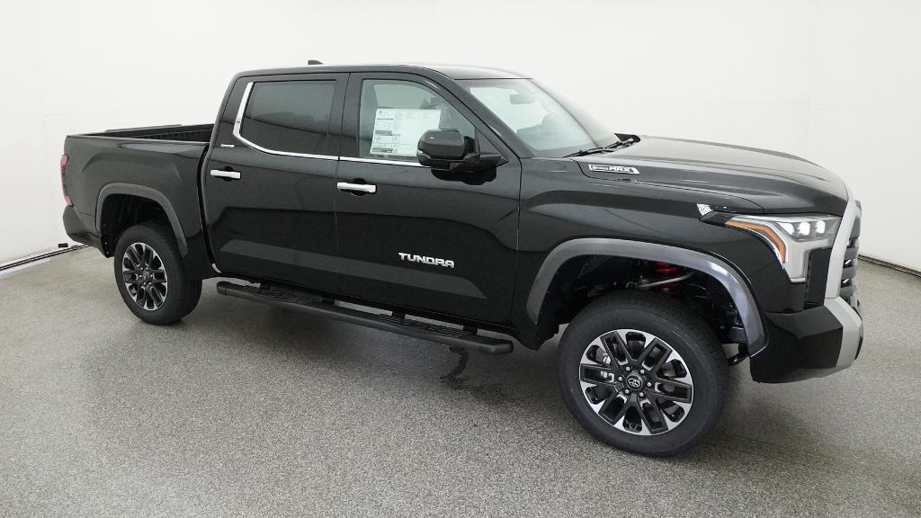 New Midnight Black Metallic 2026 Toyota Tundra Limited i-FORCE MAX